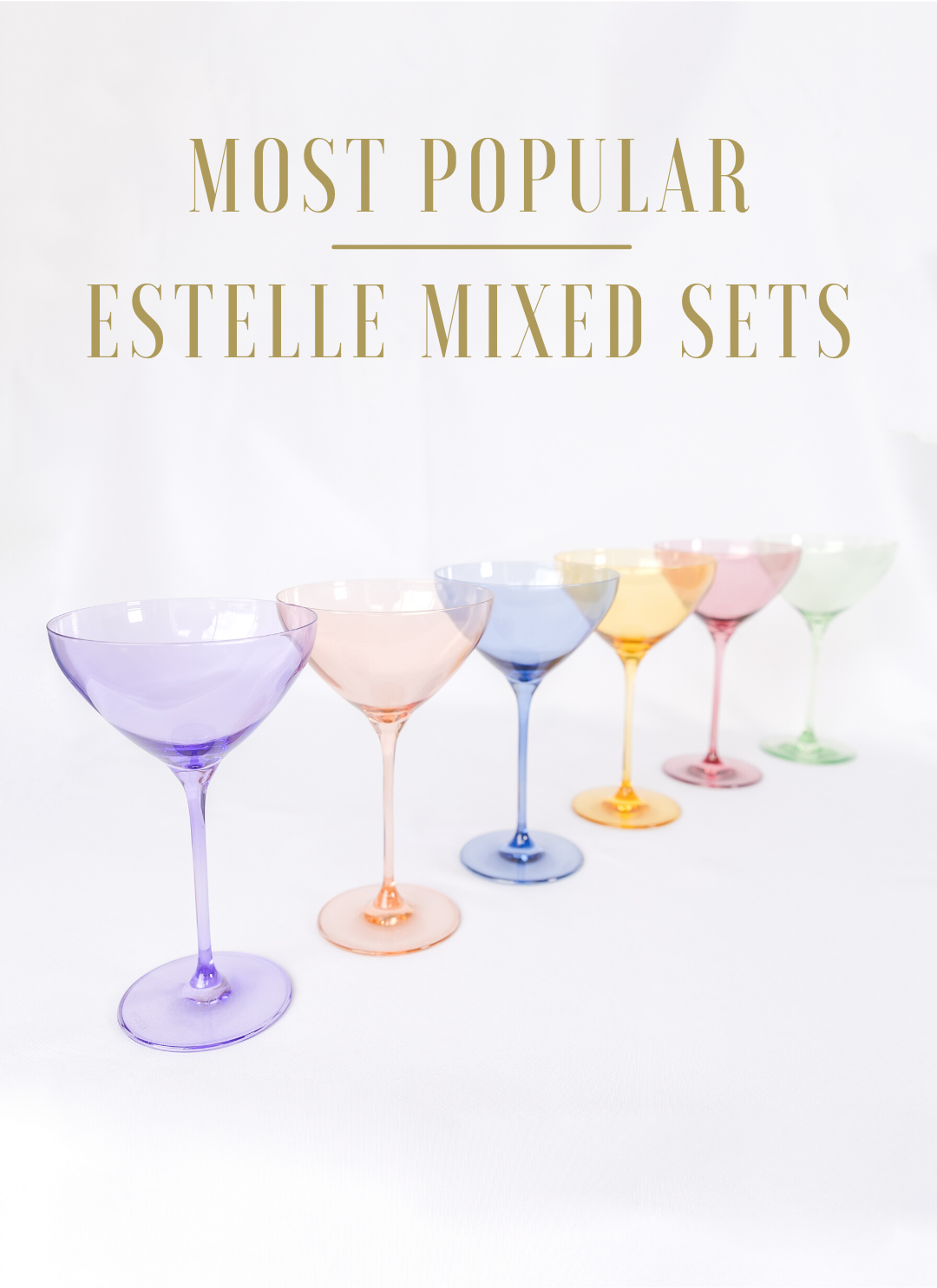 Most Popular Estelle Mixed Sets Estelle Colored Glass
