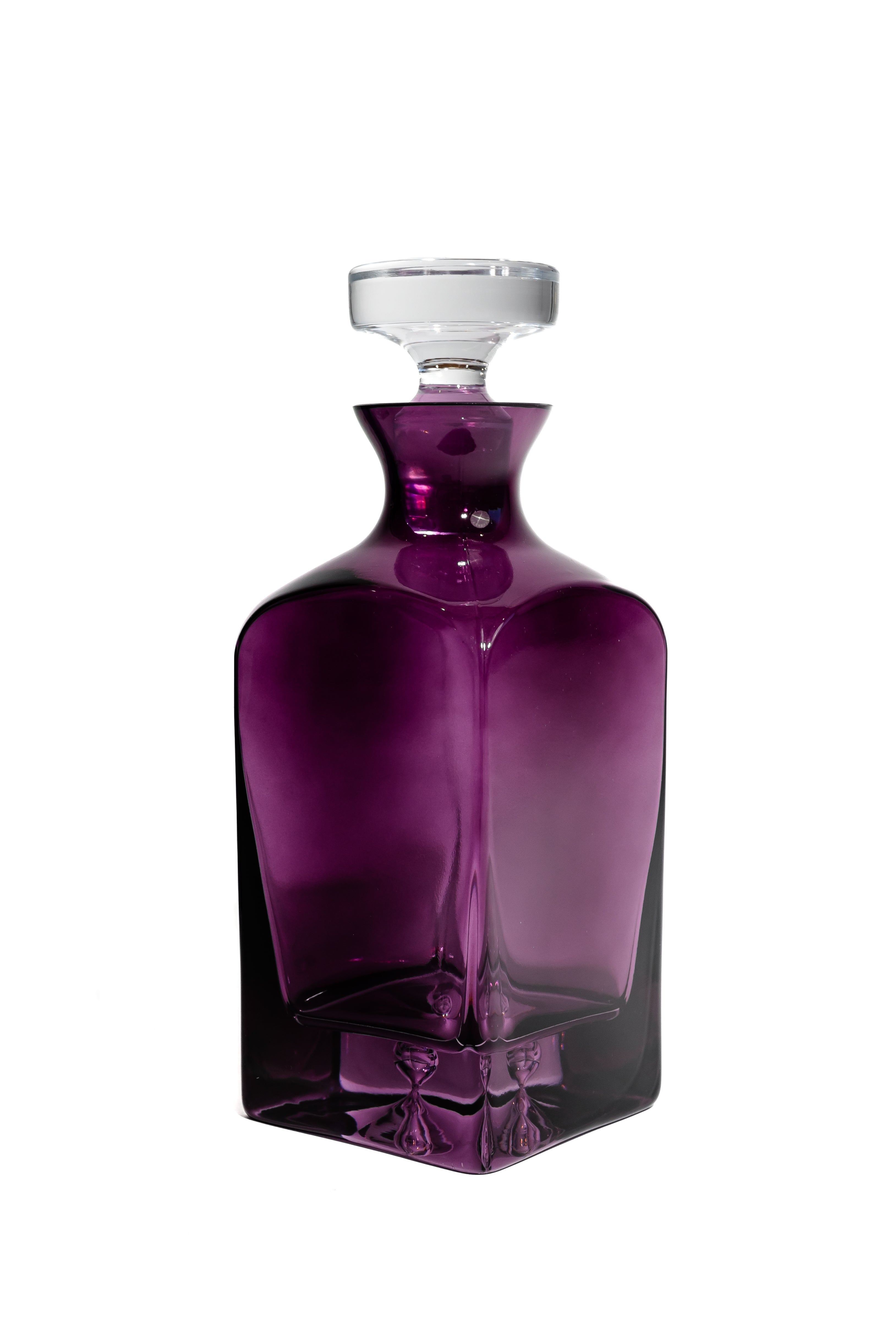 Estelle Colored Decanter - Heritage {Amethyst}