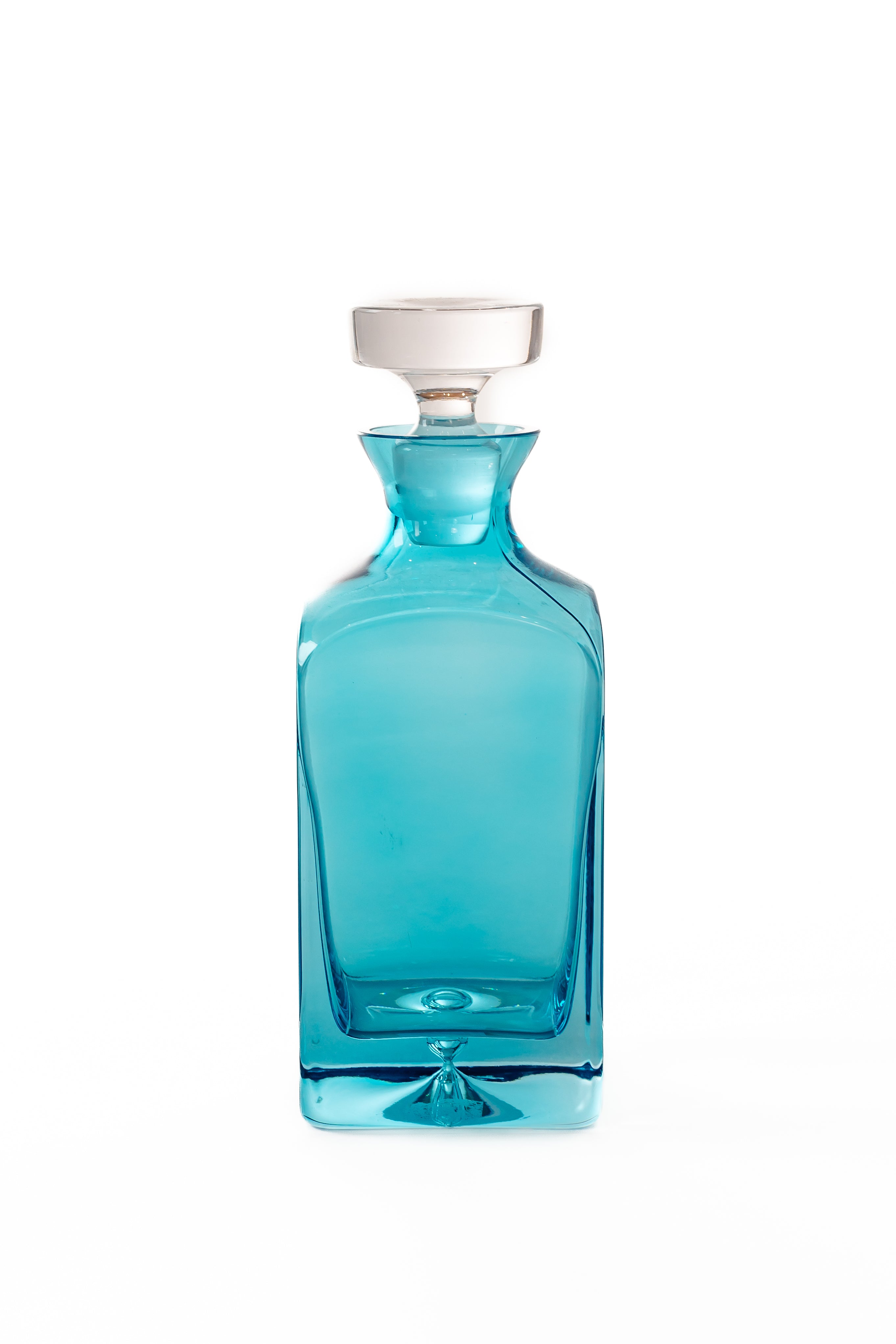 Estelle Colored Decanter- Heritage {Ocean Blue}