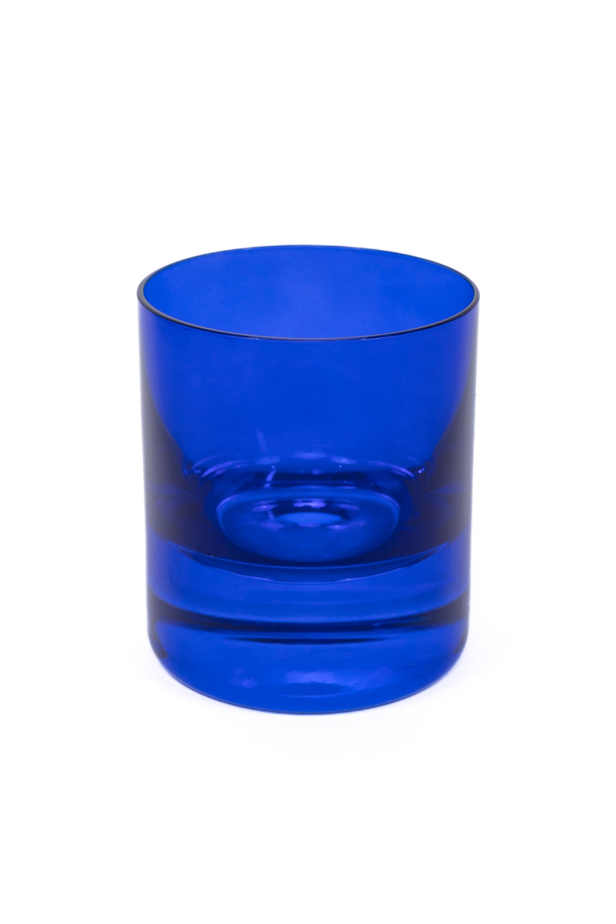 Estelle Colored Rocks Glass - Set of 2 {Royal Blue}