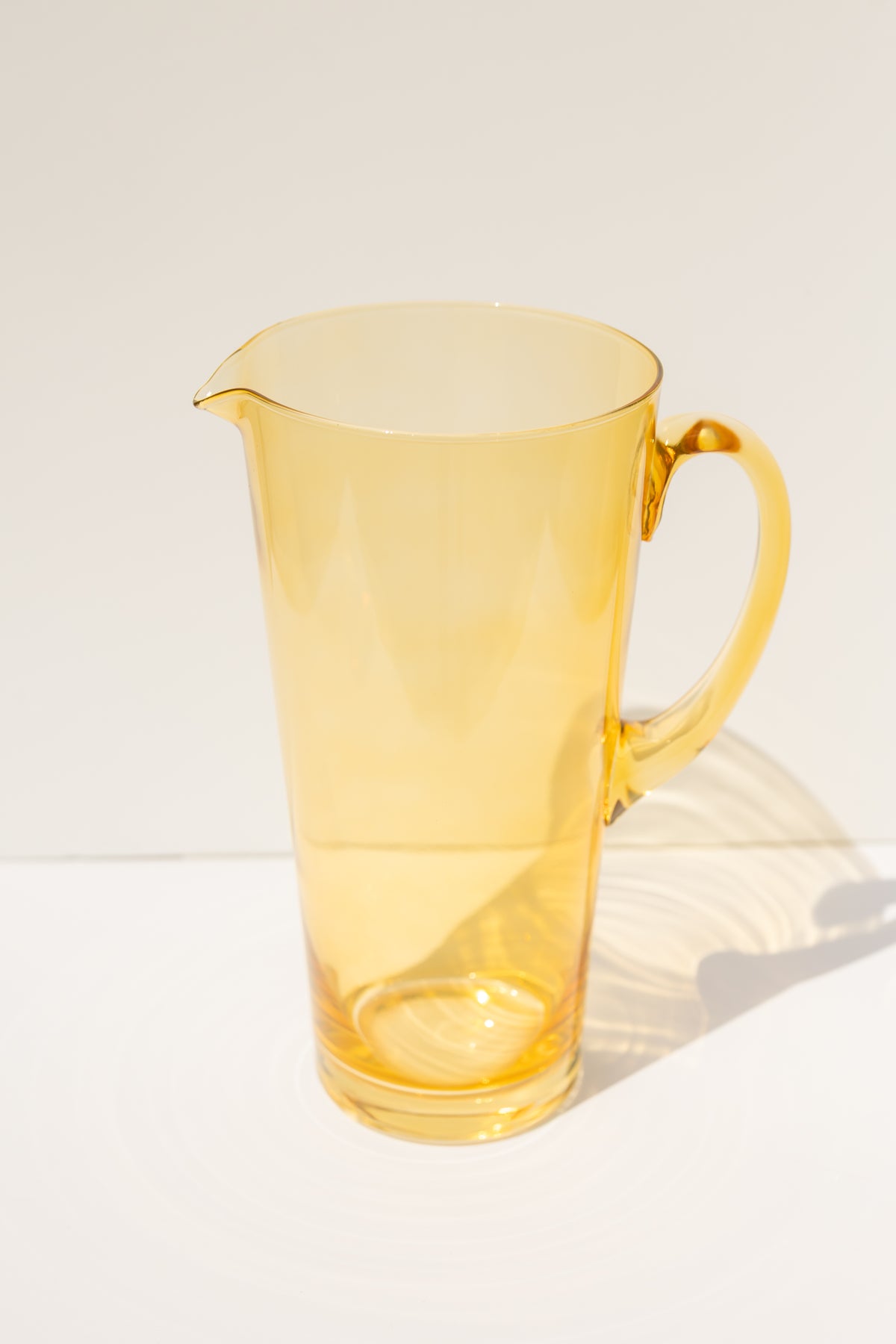 Estelle Colored Drink Pitcher - {Yellow}
