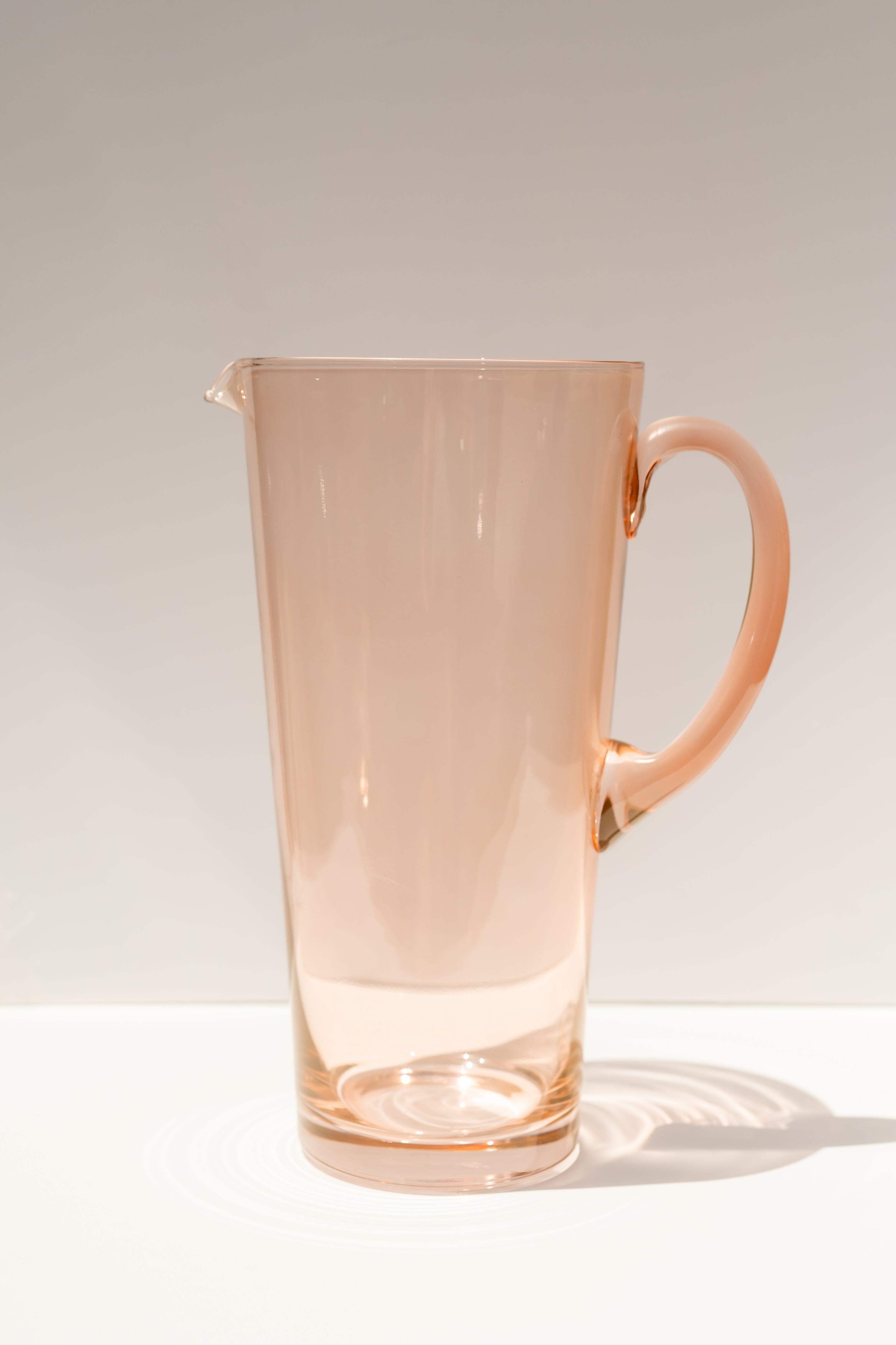 Estelle Colored Drink Pitcher - {Blush Pink}