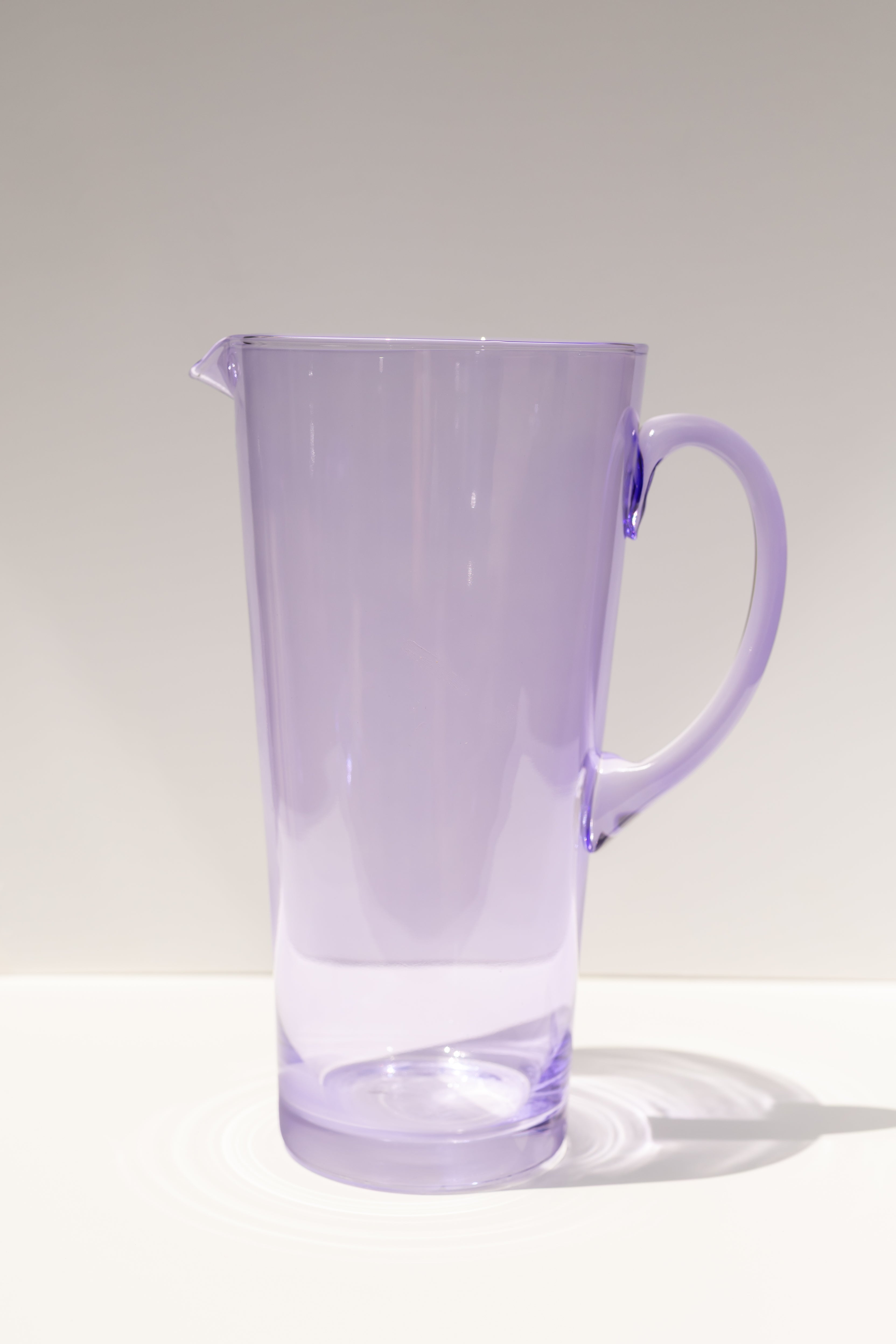 Estelle Colored Drink Pitcher - {Lavender}