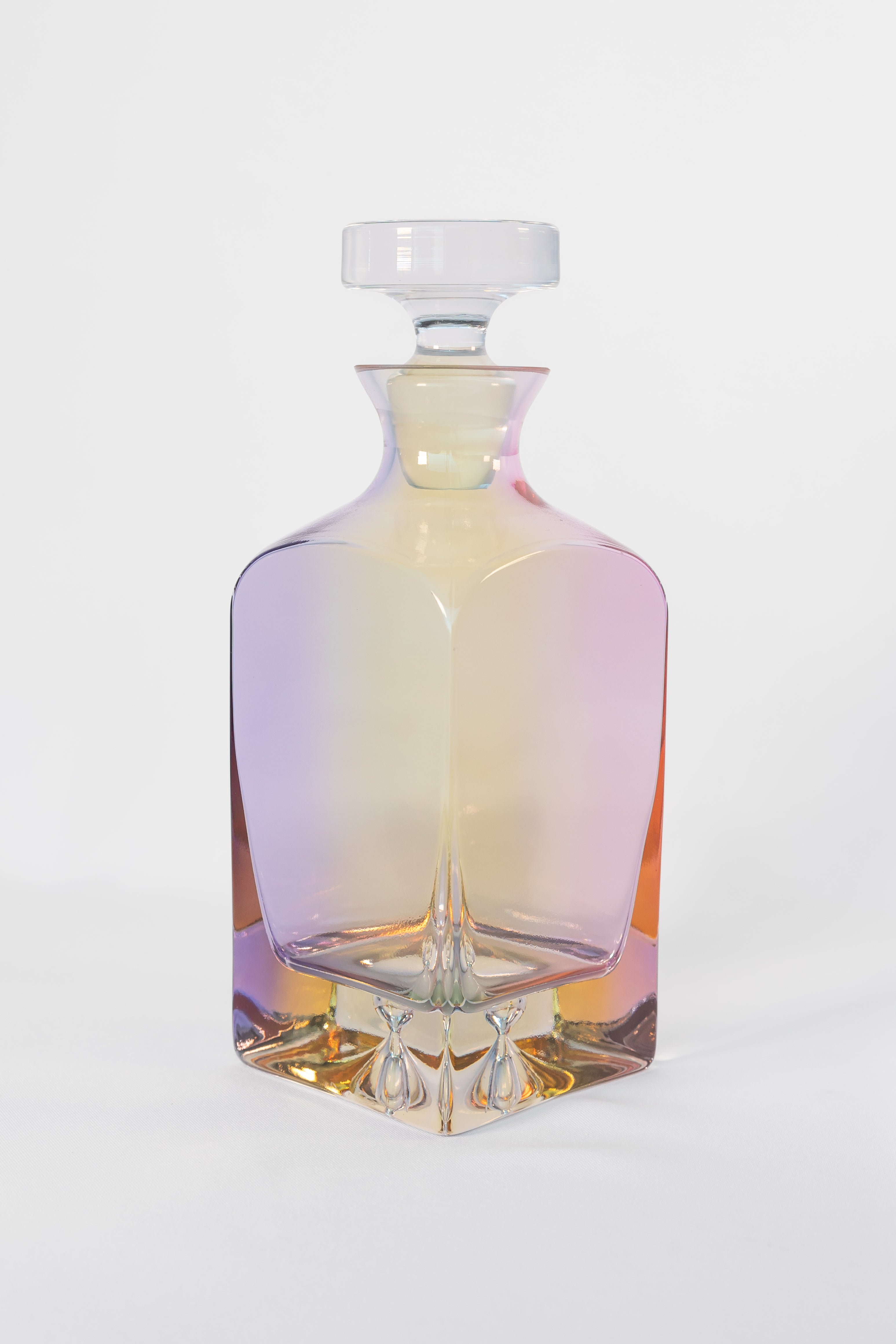 Estelle Colored Decanter - Heritage {Iridescent}