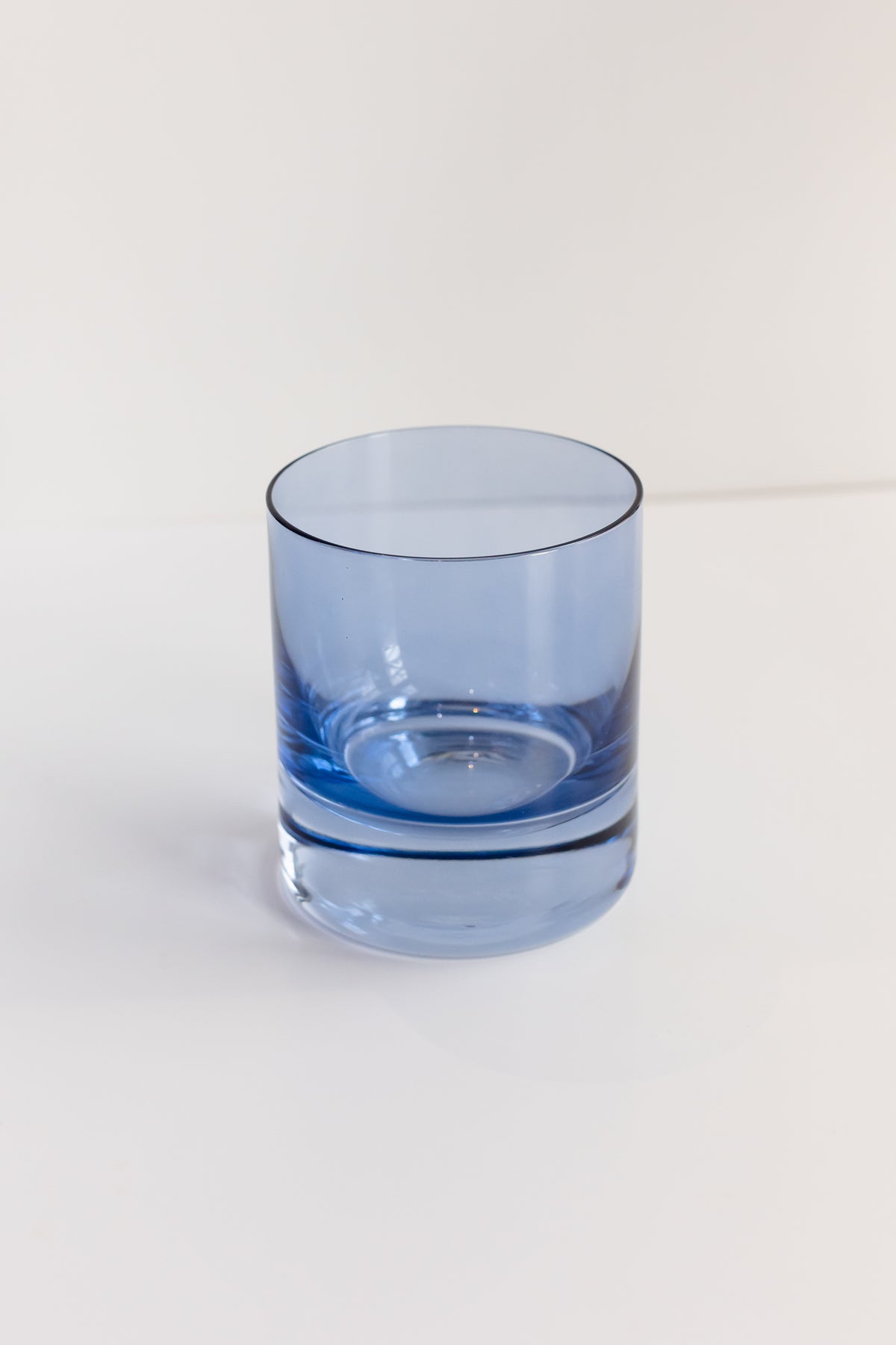 Estelle Colored Rocks Glass - Set of 2 {Cobalt Blue}