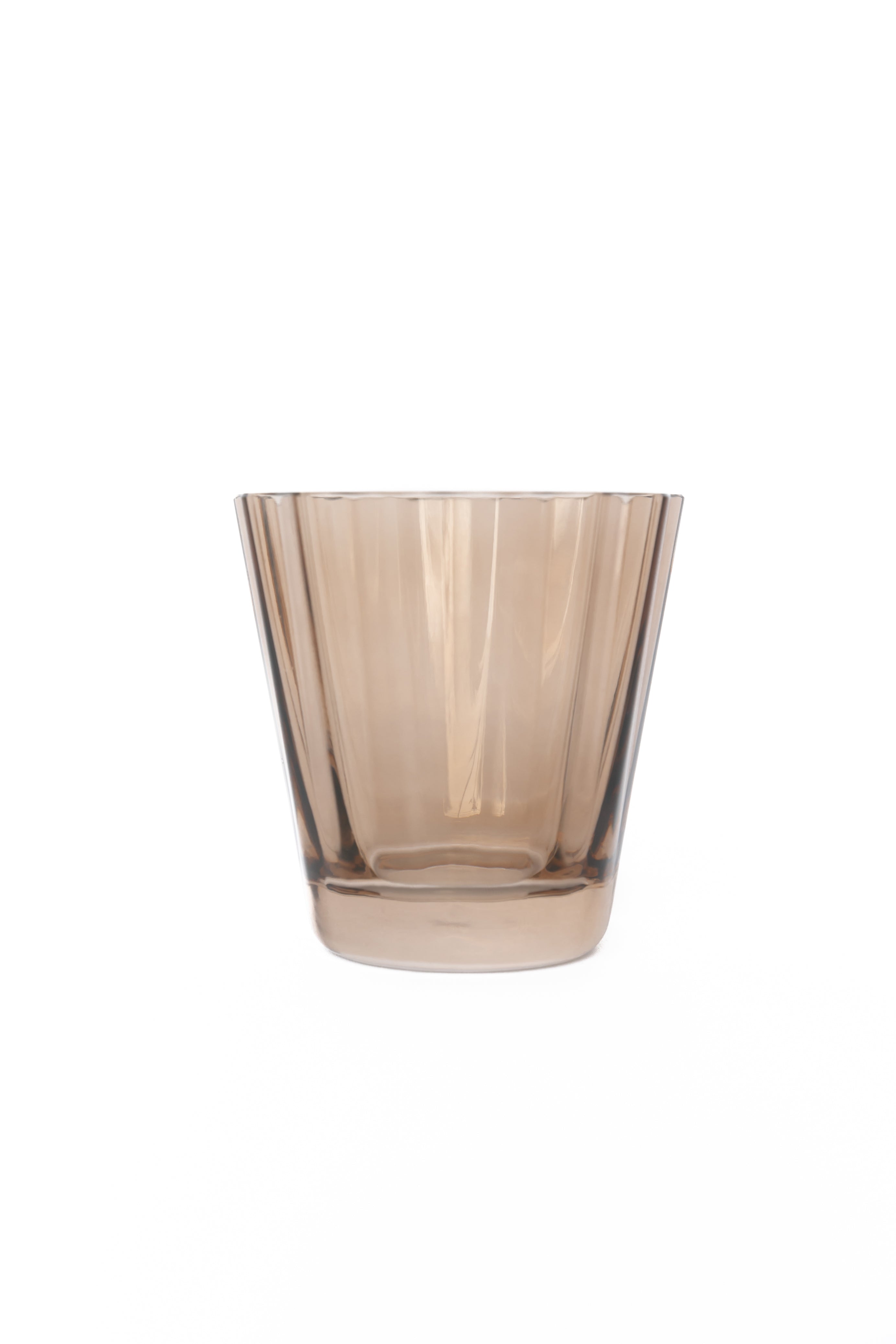 Estelle Colored Sunday Low Balls - Set of 2 {Mocha Mousse (Our Amber Smoke)}
