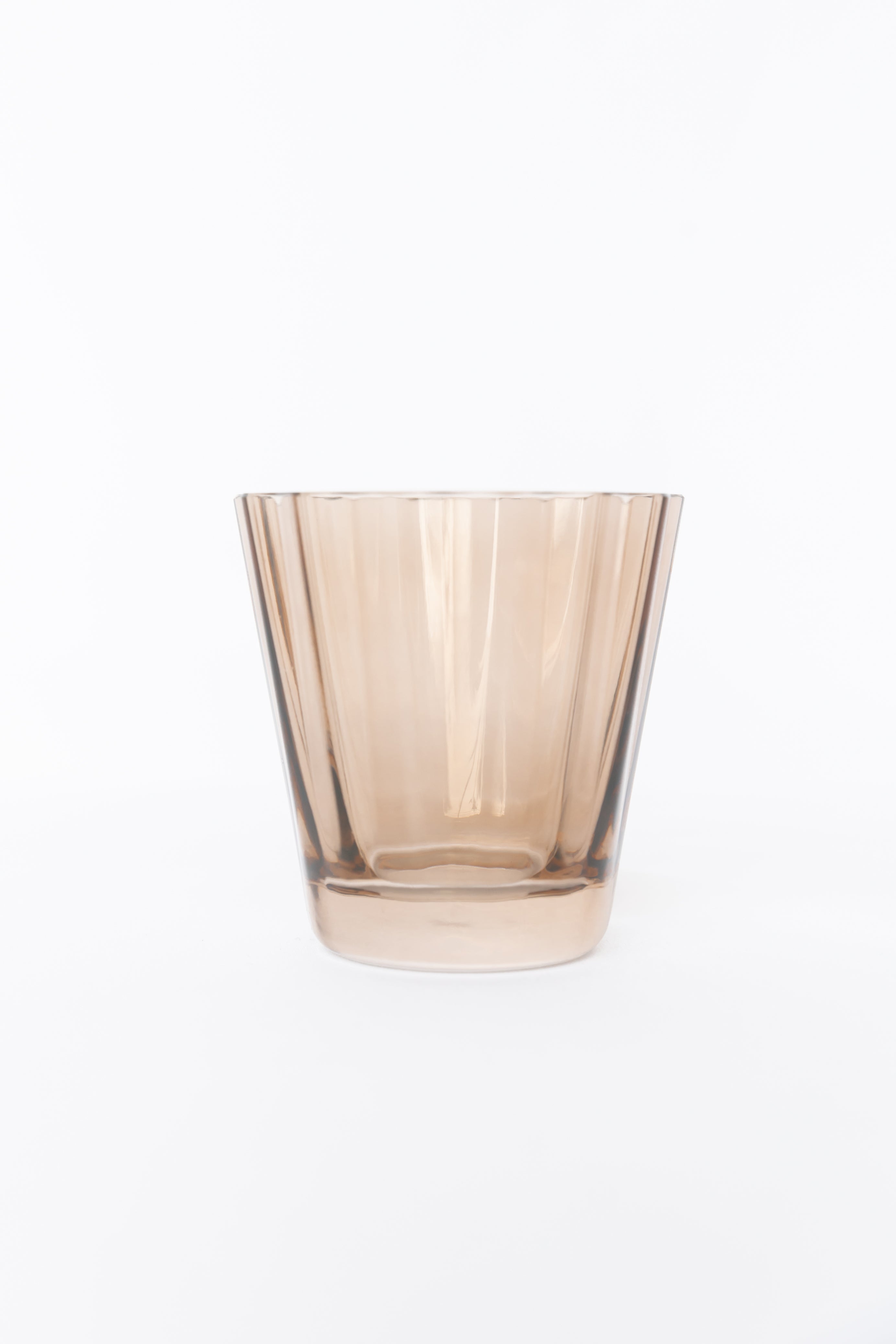 Estelle Colored Sunday Low Balls - Set of 2 {Mocha Mousse (Our Amber Smoke)}
