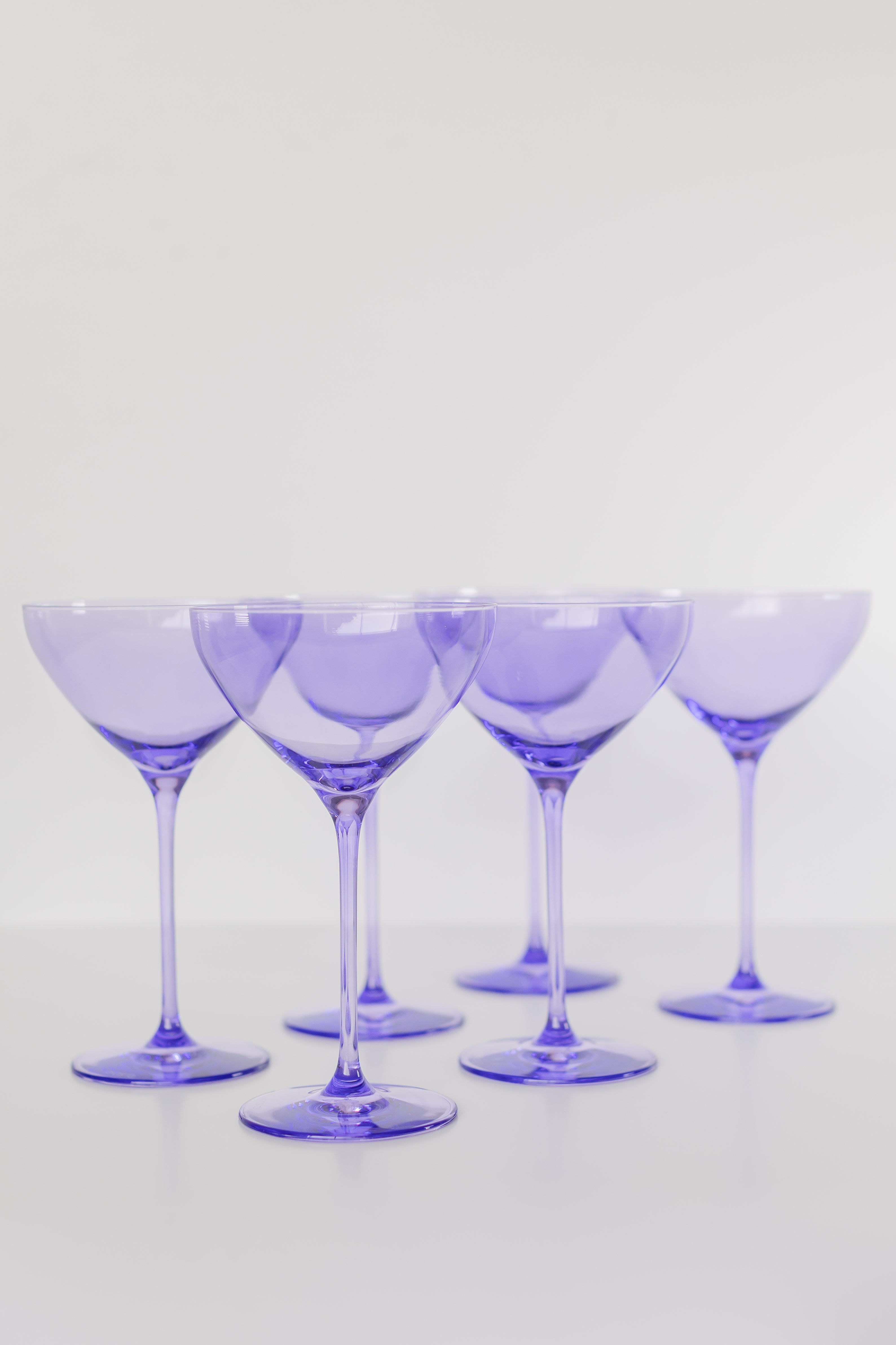 Estelle Colored Martini Glass - Set of 6 {Iridescent}