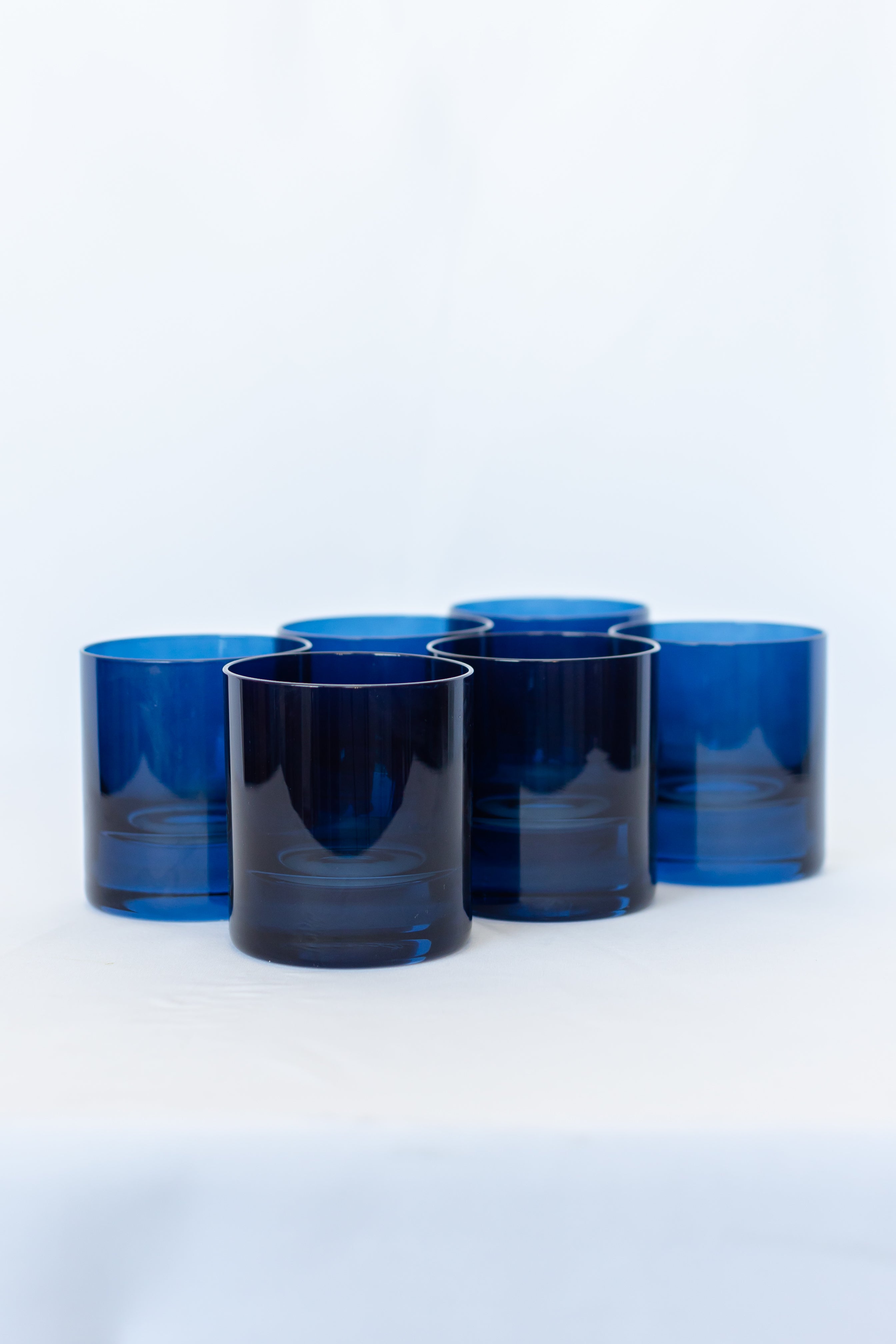 IMPULSE! Melrose Rock Glass, Blue, Set of 6