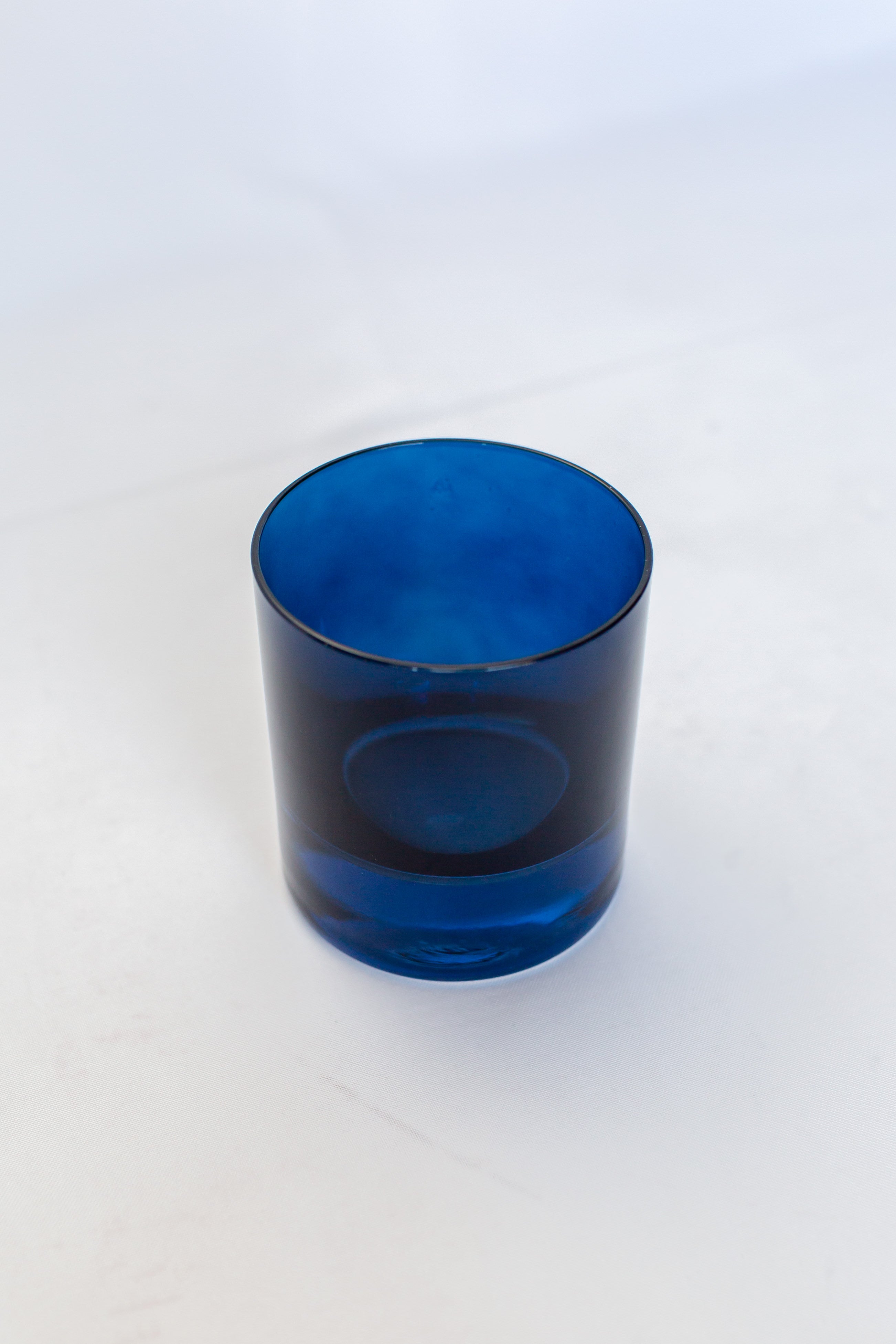 Estelle Colored Rocks Glass - Set of 2 {Midnight Blue}