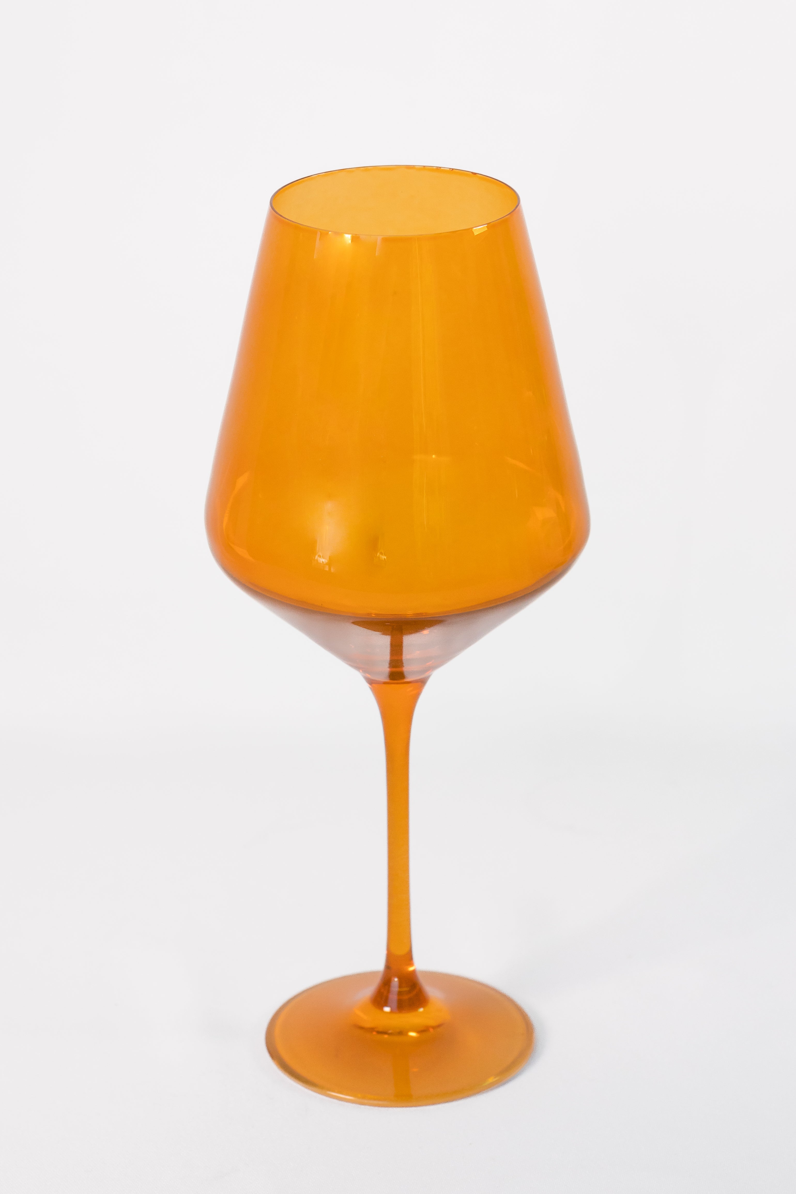 Estelle Colored Wine Stemware - Set of 2 {Butterscotch}