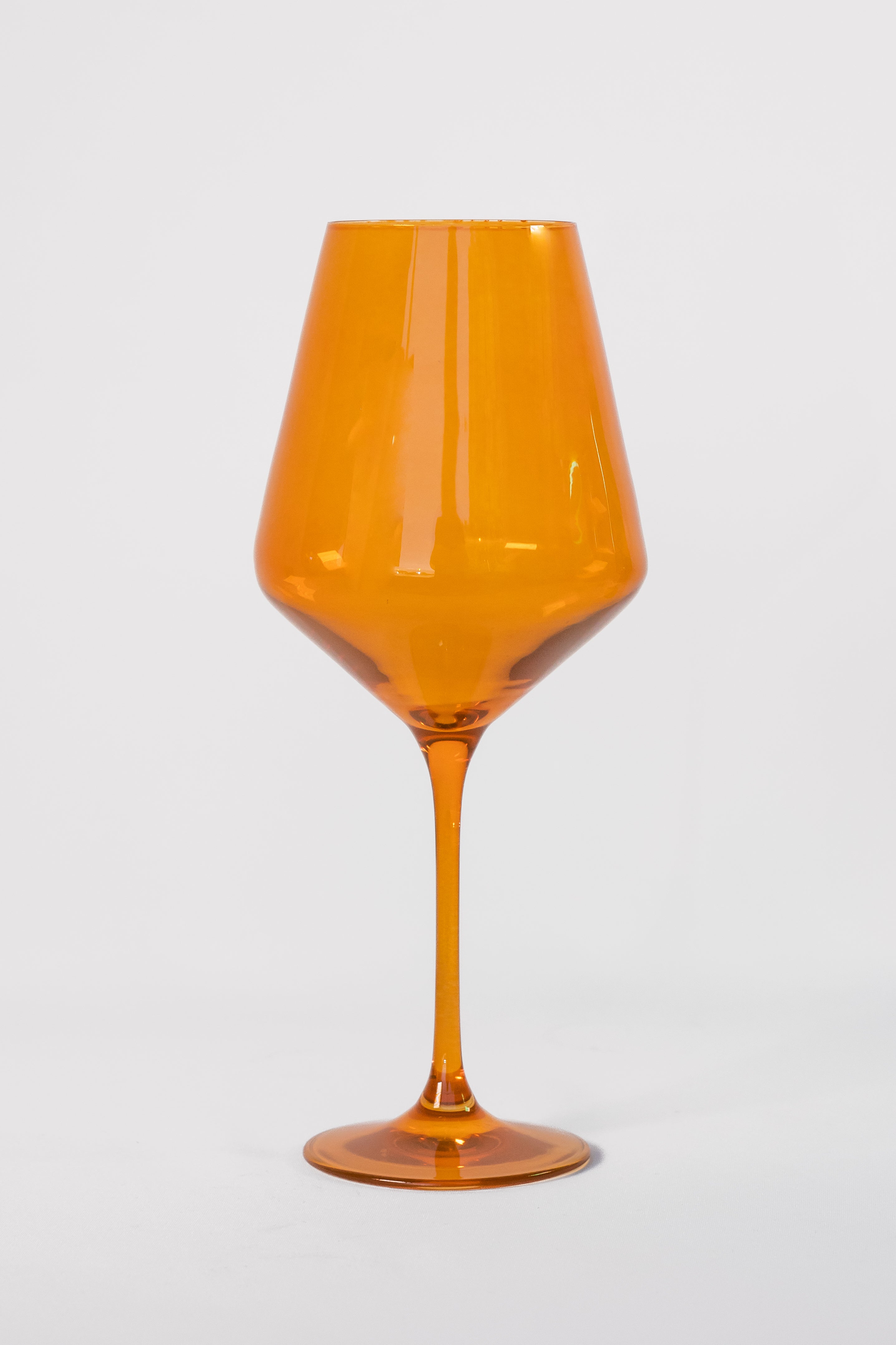 Estelle Colored Wine Stemware - Set of 2 {Butterscotch}