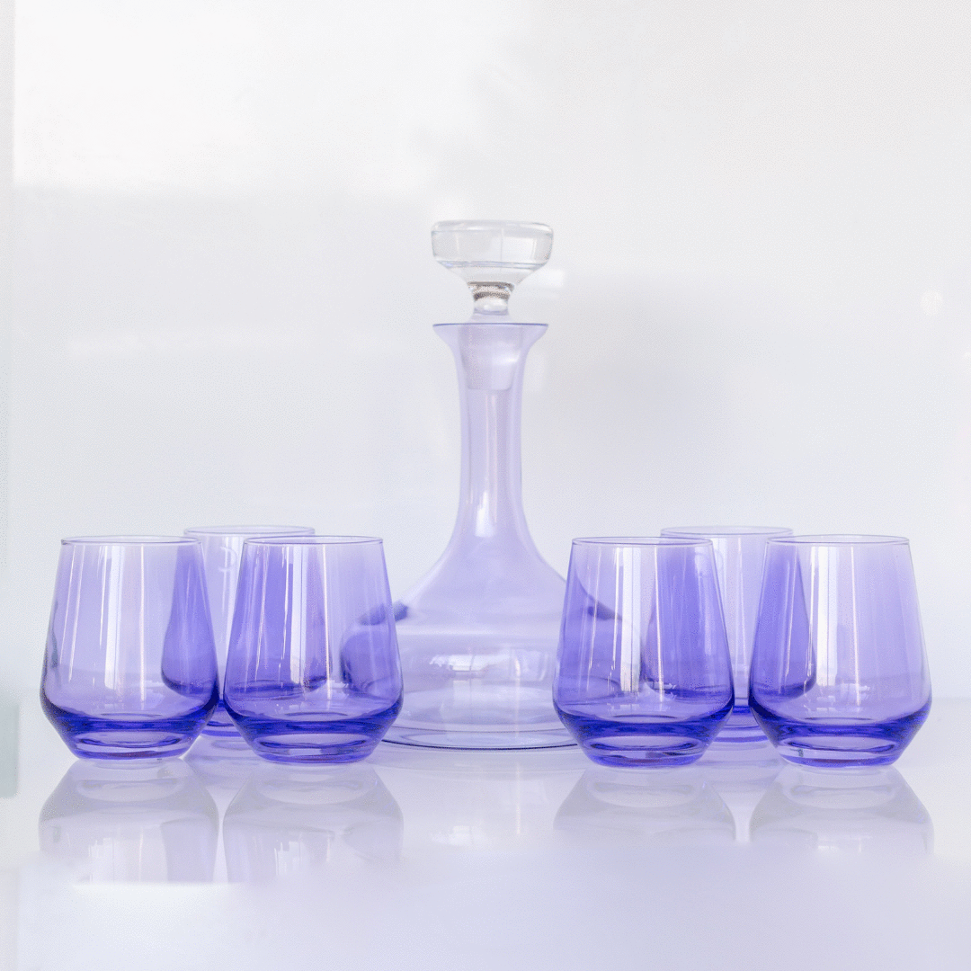 Groupings of Decanters + Giveaways