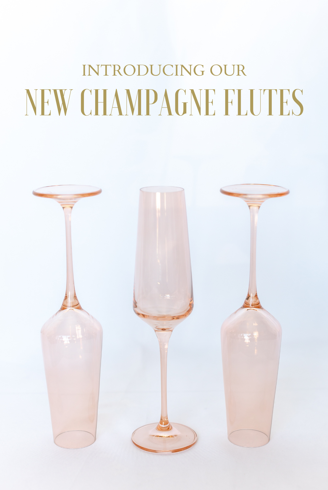 Pre-Order Now: New Champagne Flutes