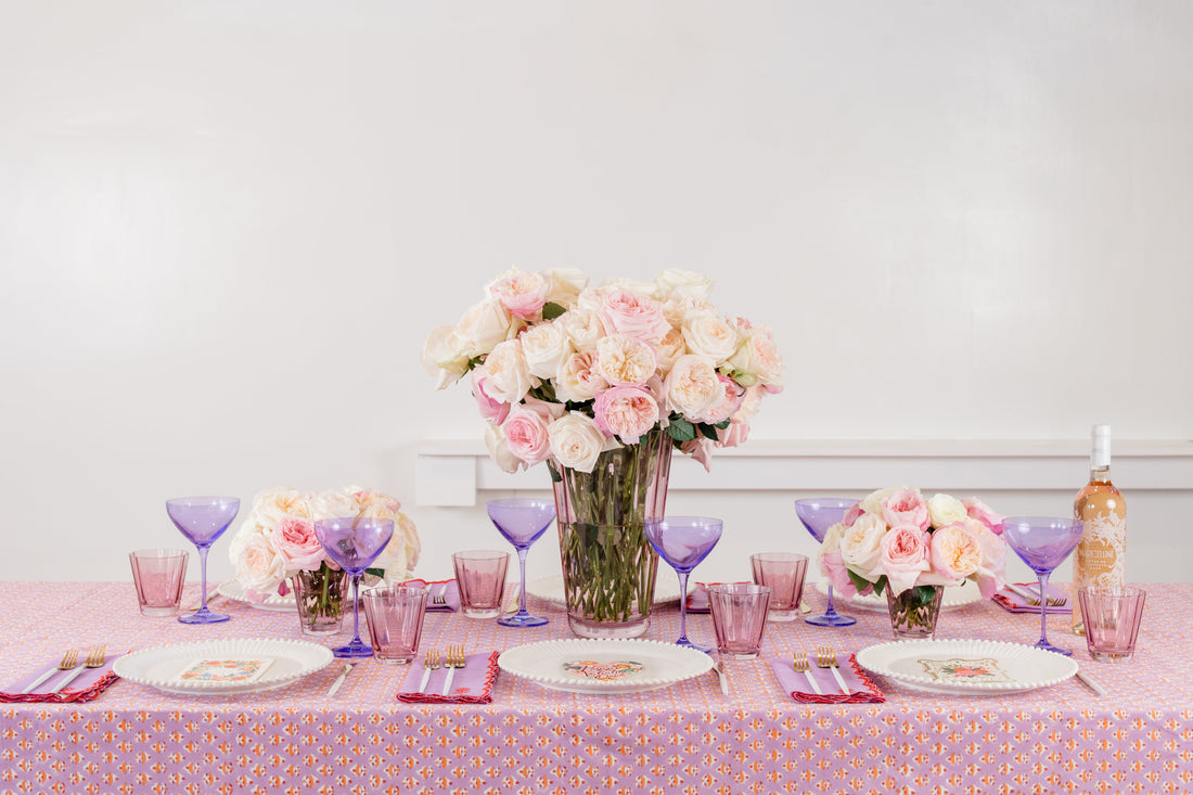 Roses Fade. Glassware Doesn’t – Estelle Colored Glass