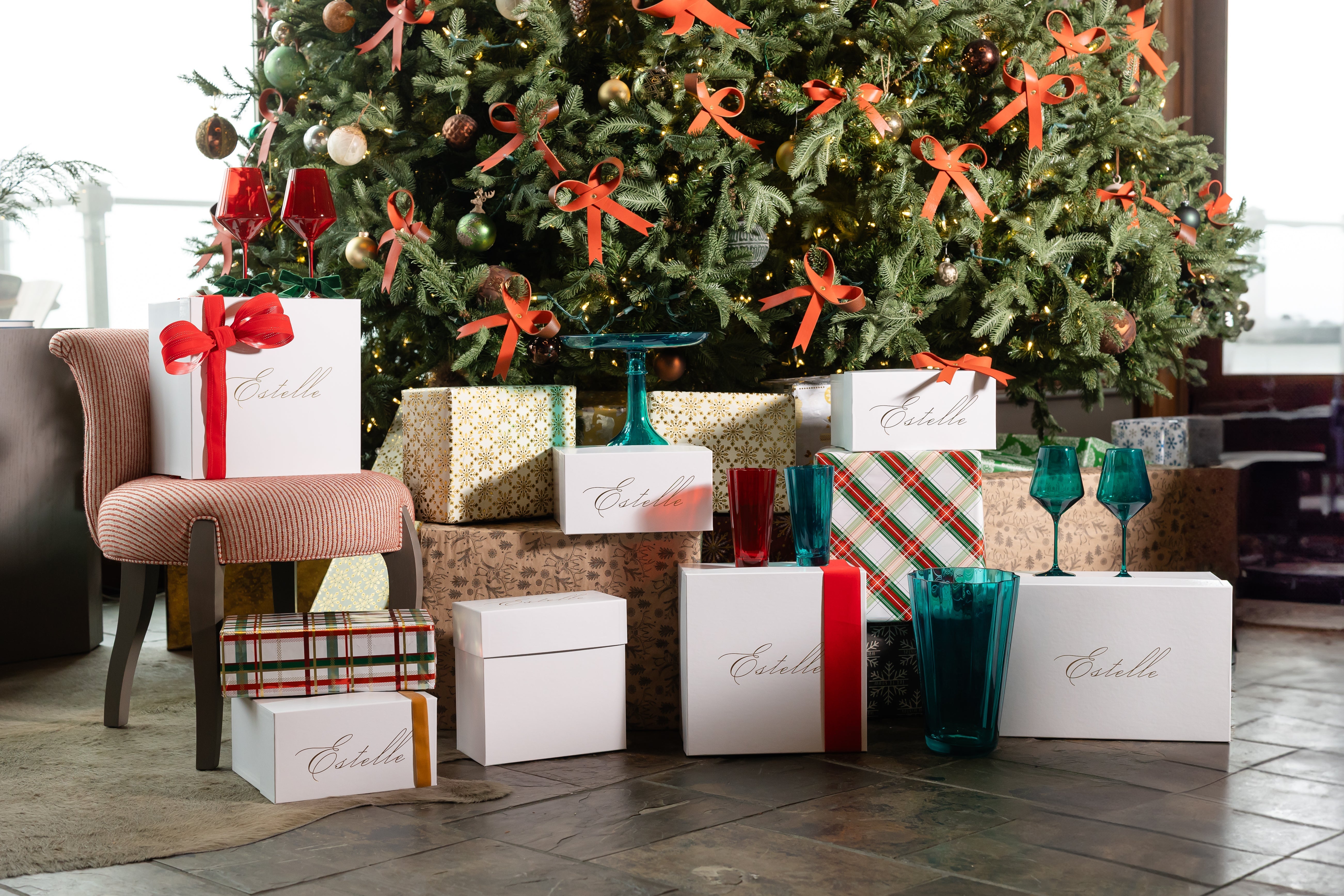 Thoughtful Gifts, Timeless Glassware – Estelle Colored Glass