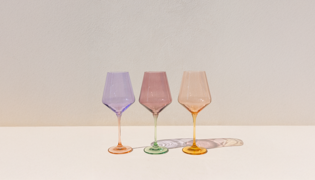 New Arrivals: Colorblock Stemware
