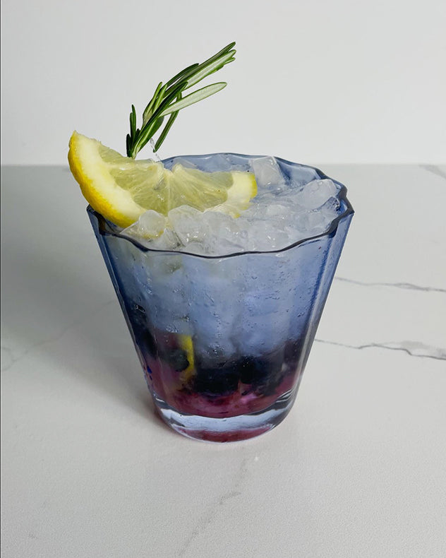 Blueberry Lemon Soda