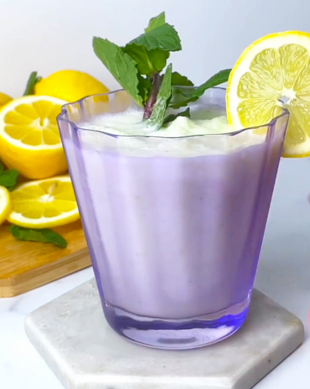 Whipped Lemonade with Coconut