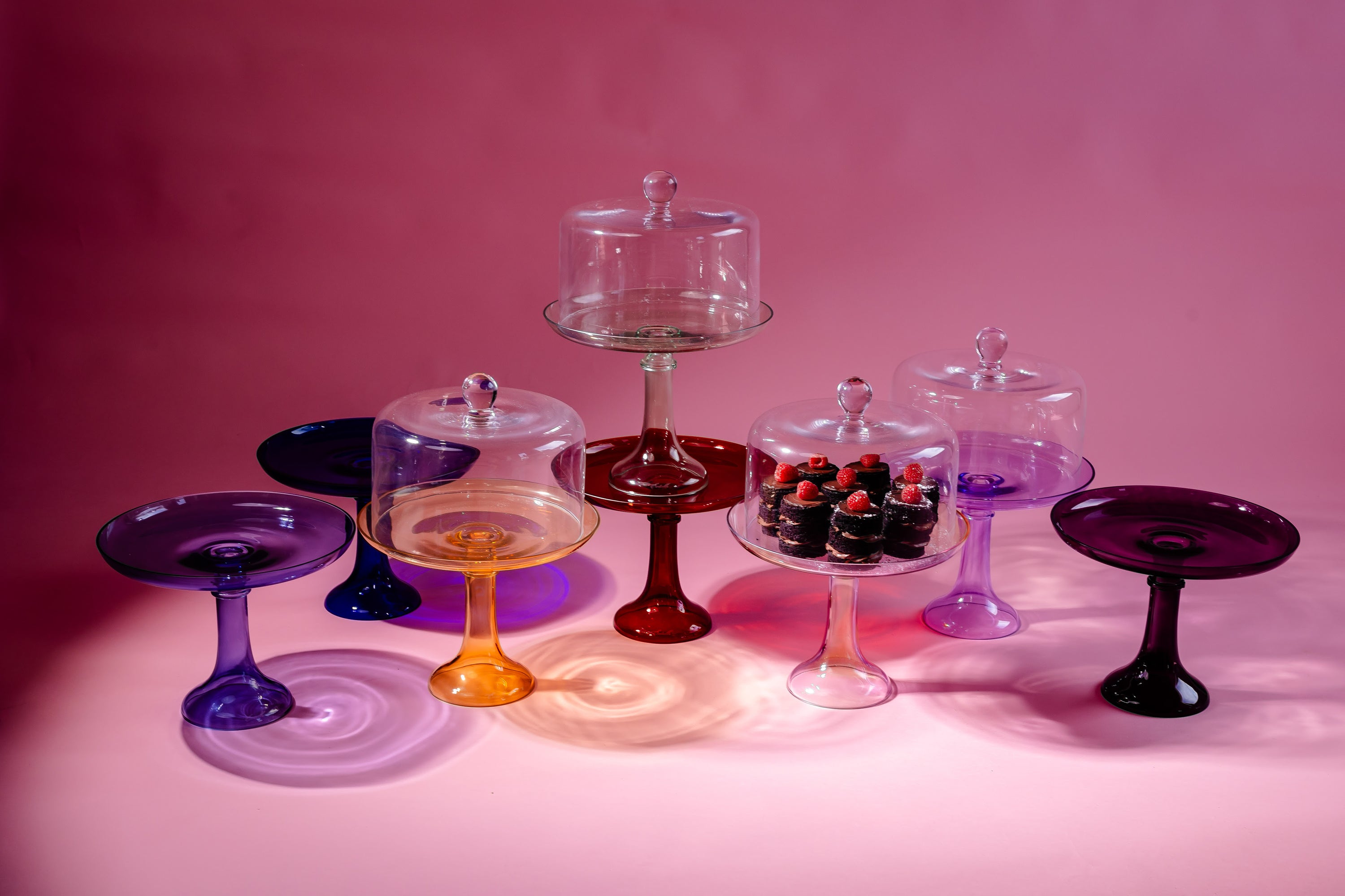 Make Your Desserts Dazzle with Estelle's Colored Cake Stands