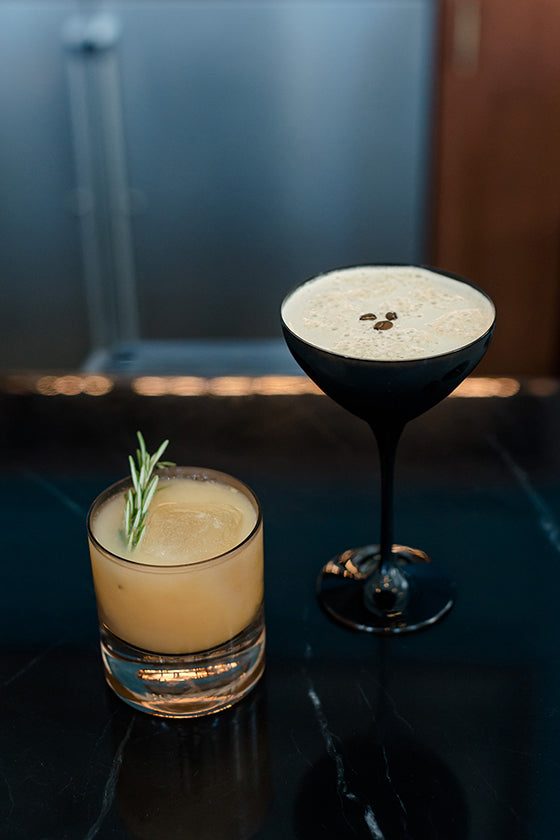 Amber Smoke Rock + Black Martini – Estelle Colored Glass