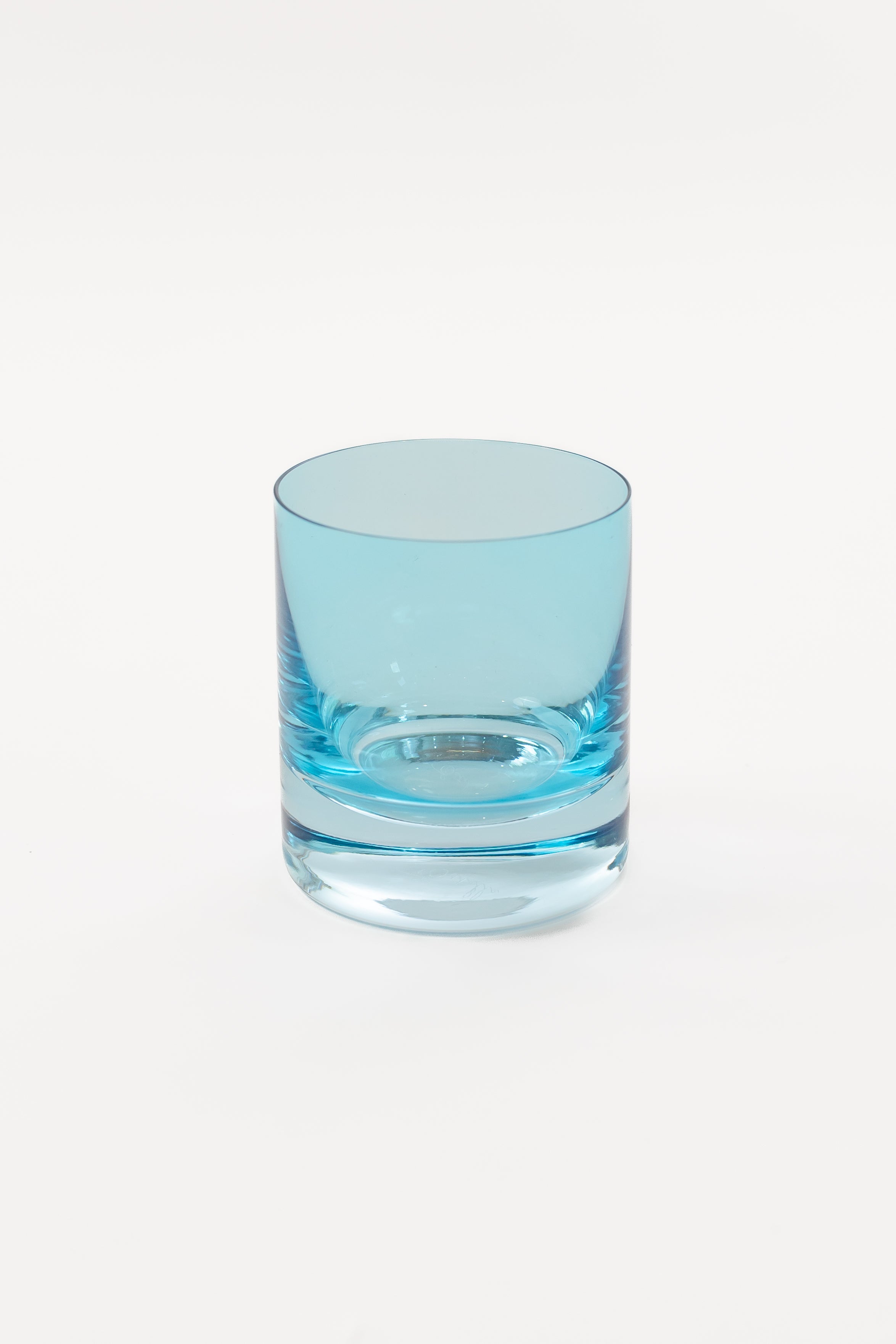 Estelle Colored Rocks Glass - Set of 6 {Ocean Blue}
