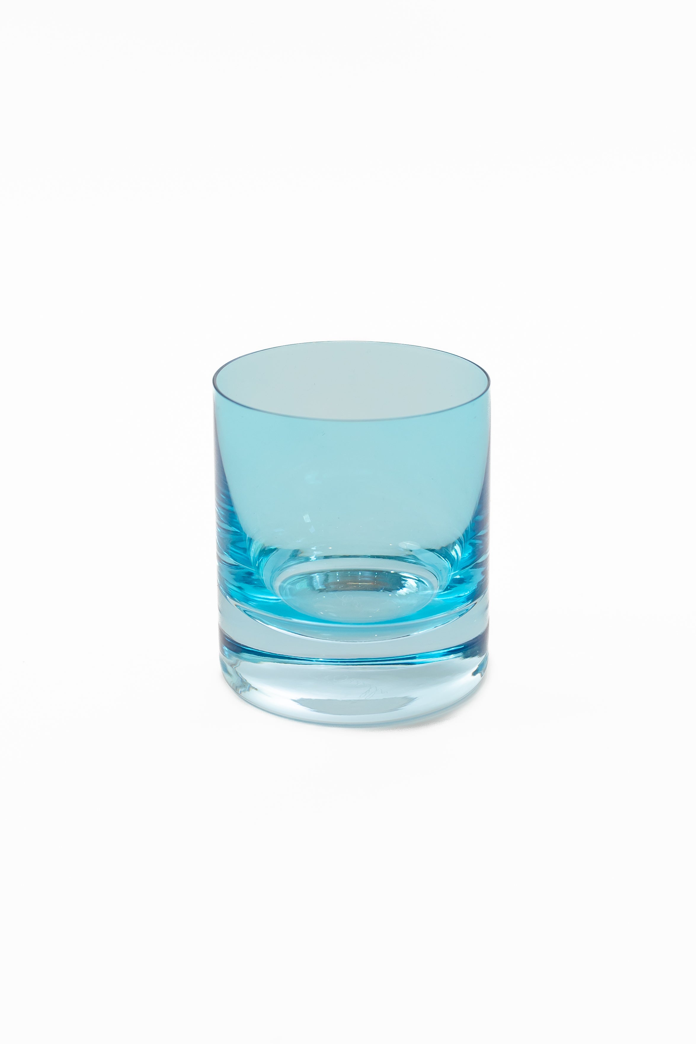 Estelle Colored Rocks Glass - Set of 2 {Ocean Blue}