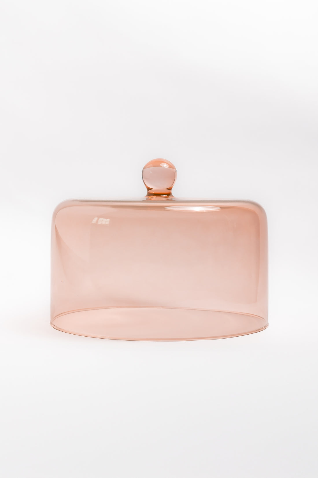 Estelle Cake Stand Dome - Blush Pink
