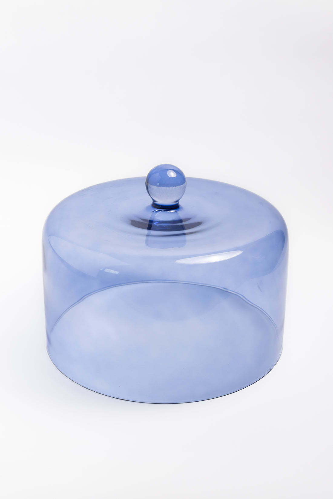 Estelle Cake Stand Dome - Cobalt Blue