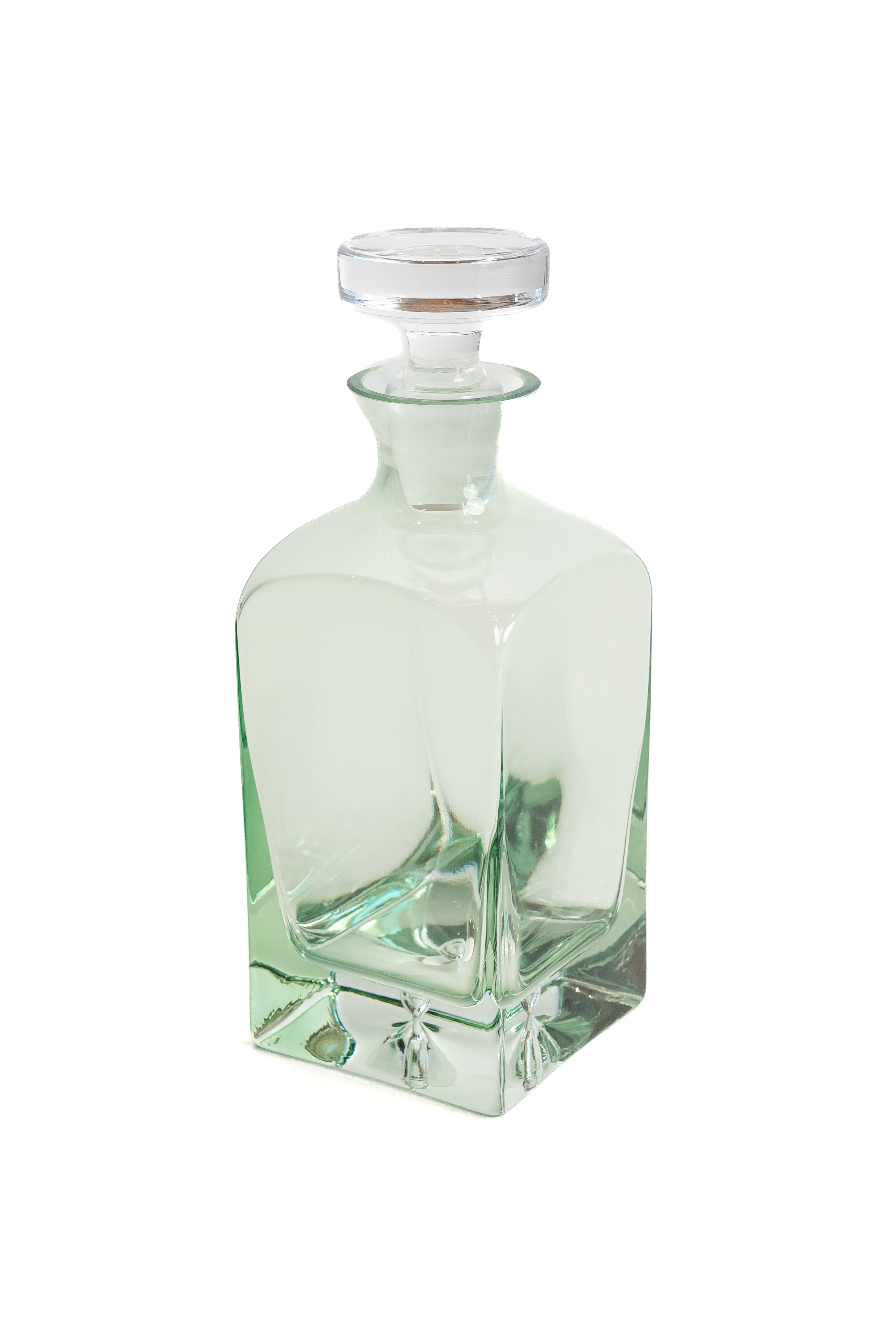 Estelle Colored Decanter - Heritage {Mint Green}