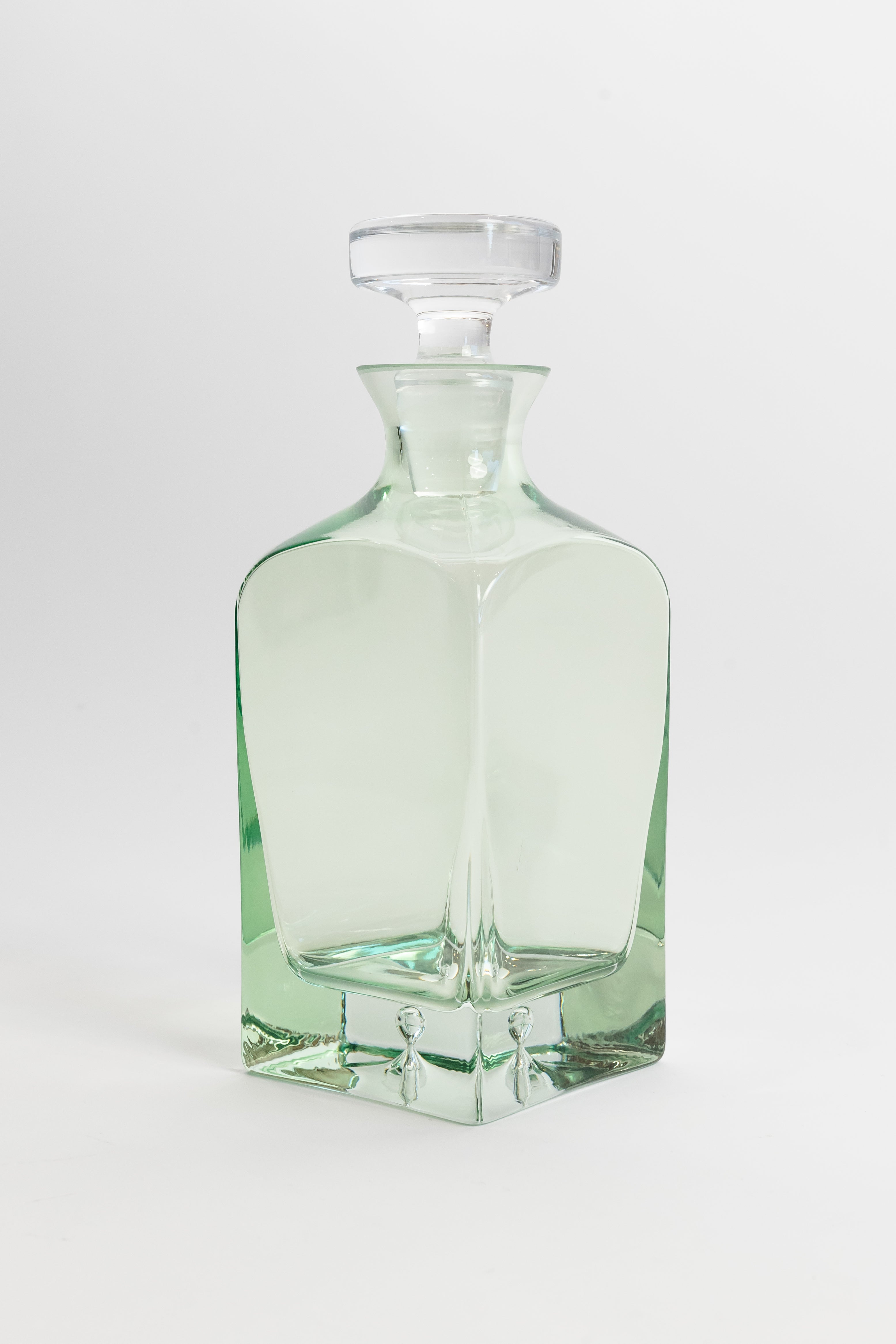 Estelle Colored Decanter - Heritage {Mint Green}