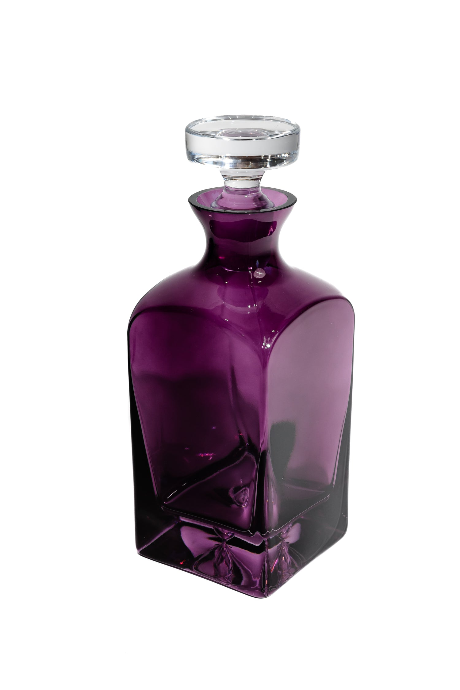 Estelle Colored Decanter - Heritage {Amethyst}