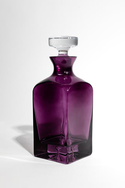 Estelle Colored Decanter - Heritage {Amethyst}