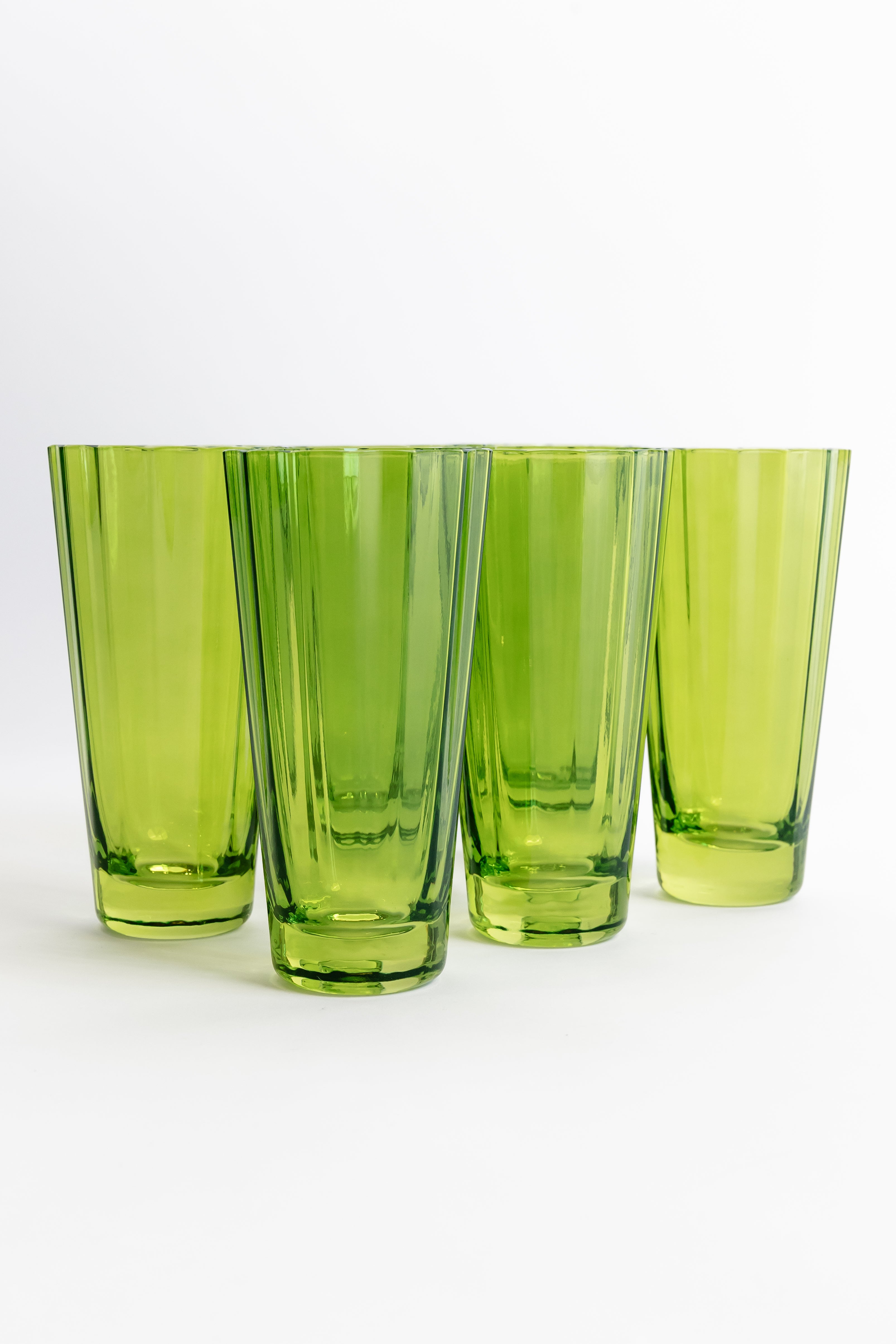 Estelle Colored Sunday High Balls - Set of 6 {Forest Green}