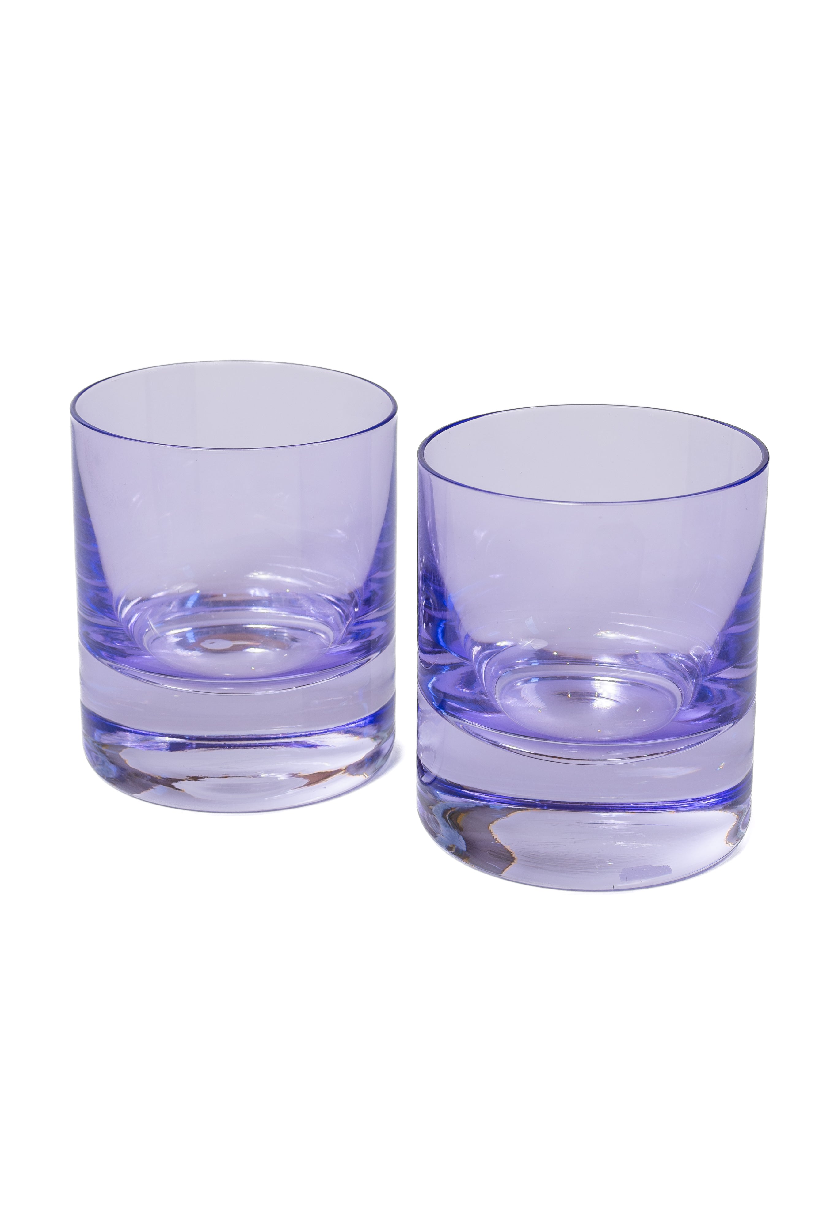 Colored Rocks Glasses set of 2