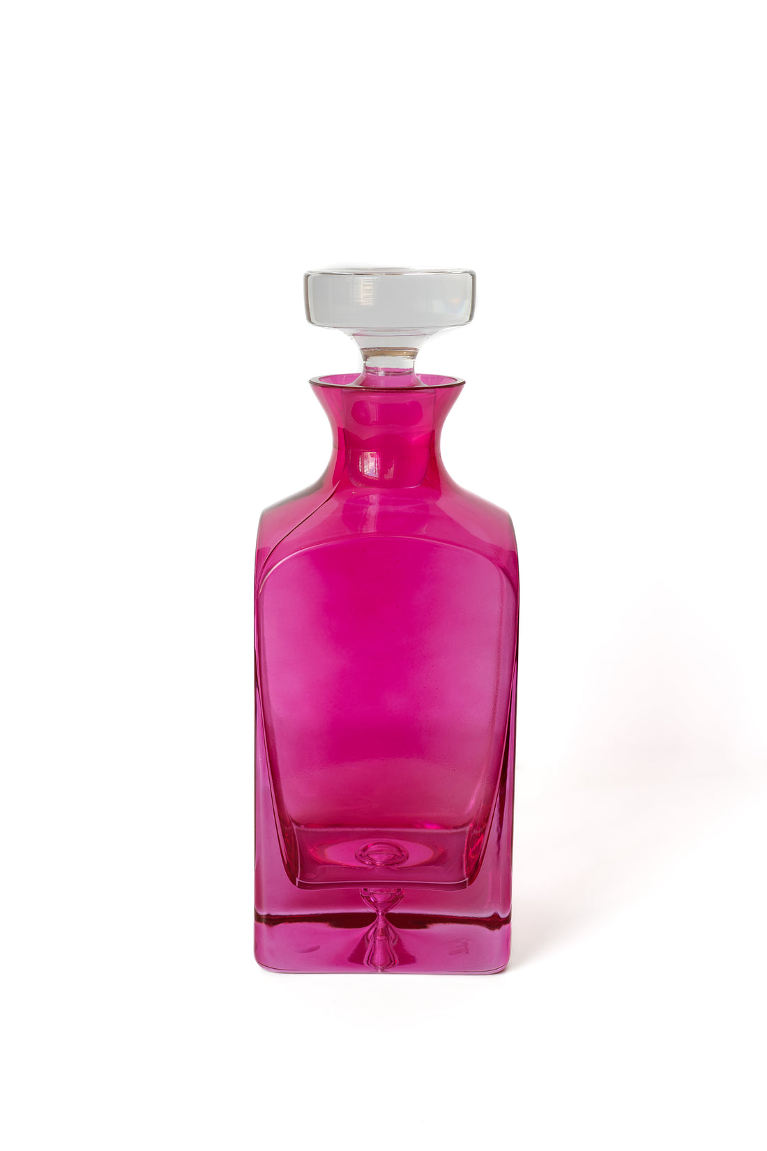 Estelle Colored Decanter- Heritage {Fuchsia}