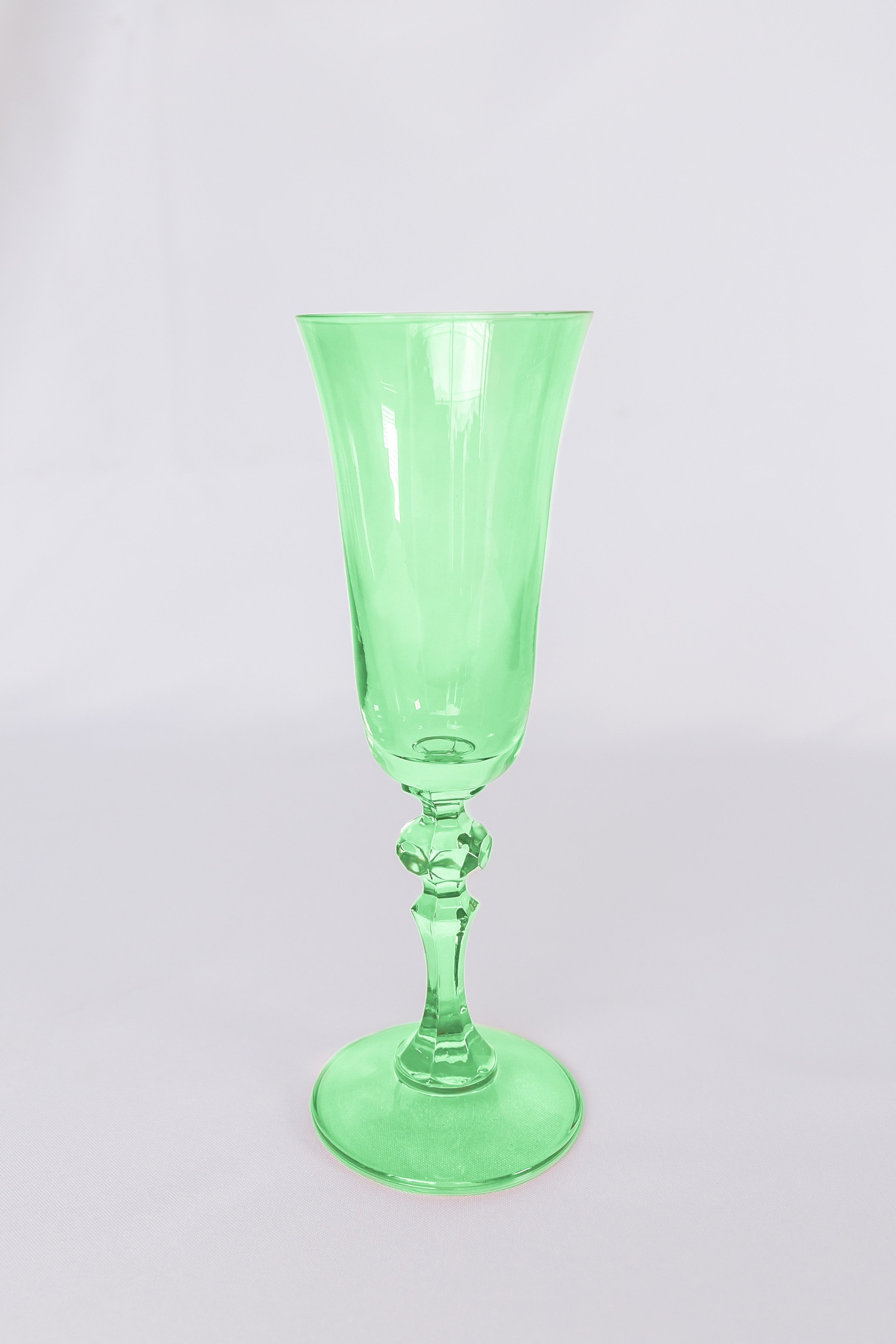 Estelle Colored Regal Flute - Set of 2 {Mint Green}