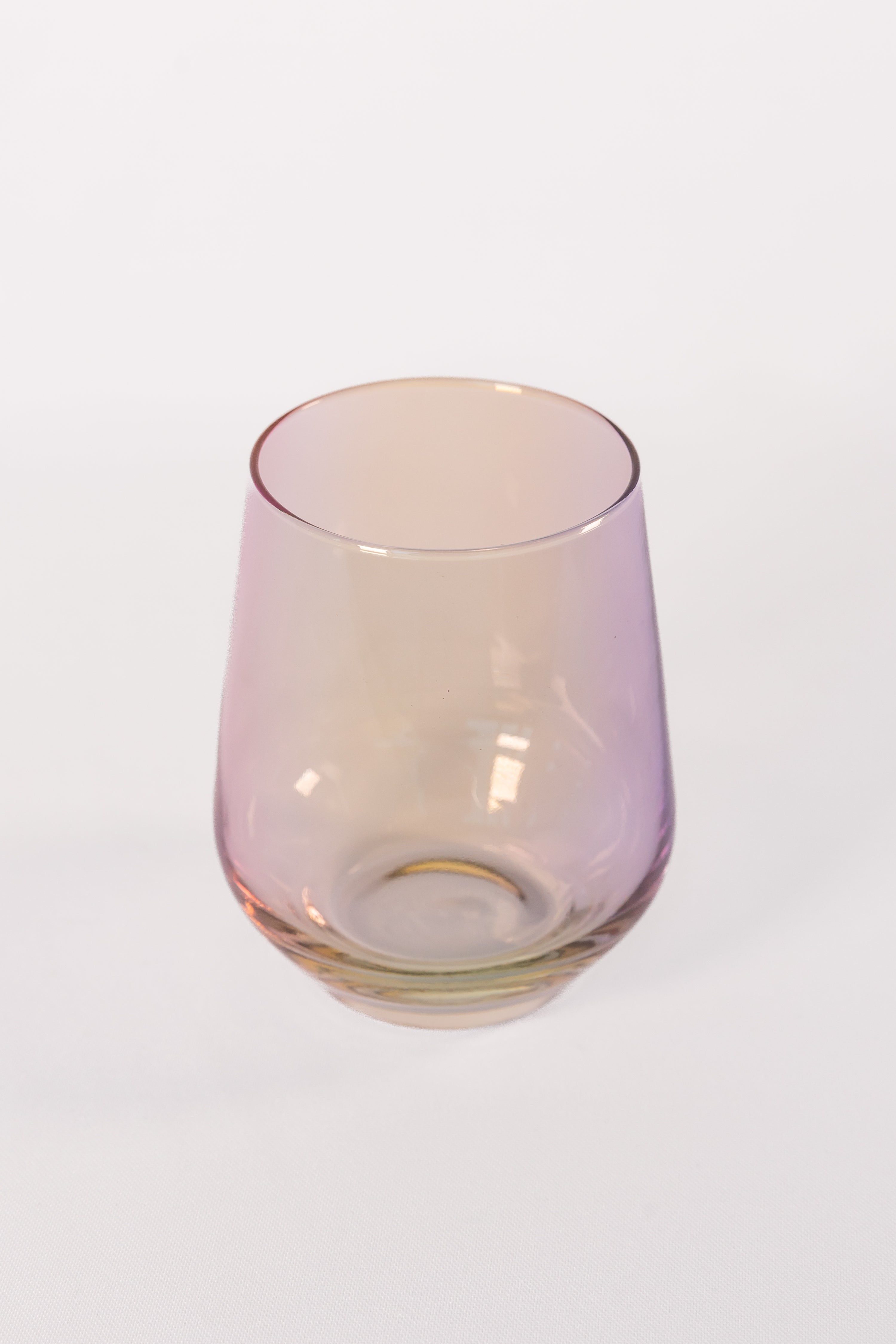 Estelle Colored Wine Stemless Set of 6 {Iridescent} Estelle Colored