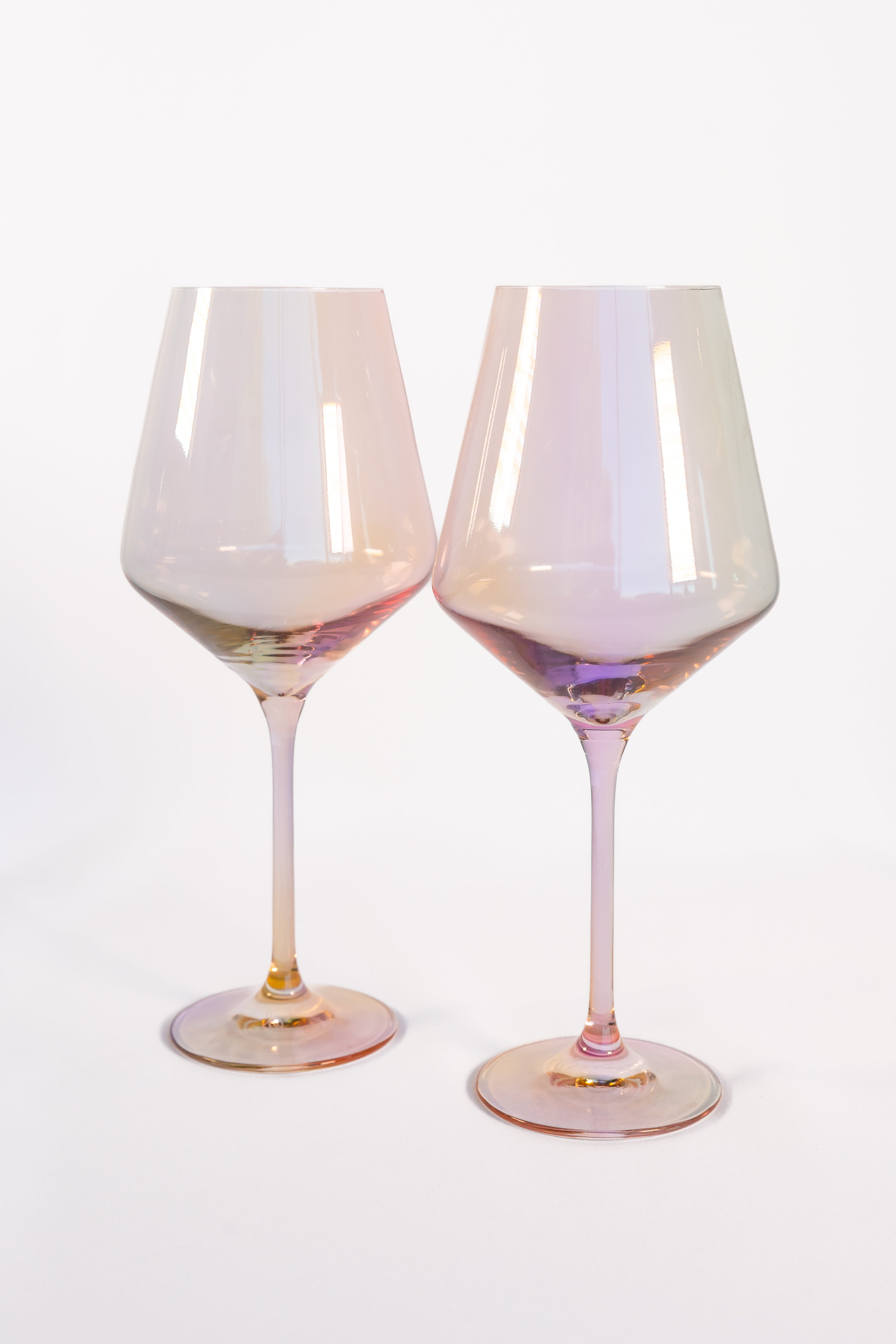 Estelle Colored Wine Stemware - Set of 2 {Iridescent}