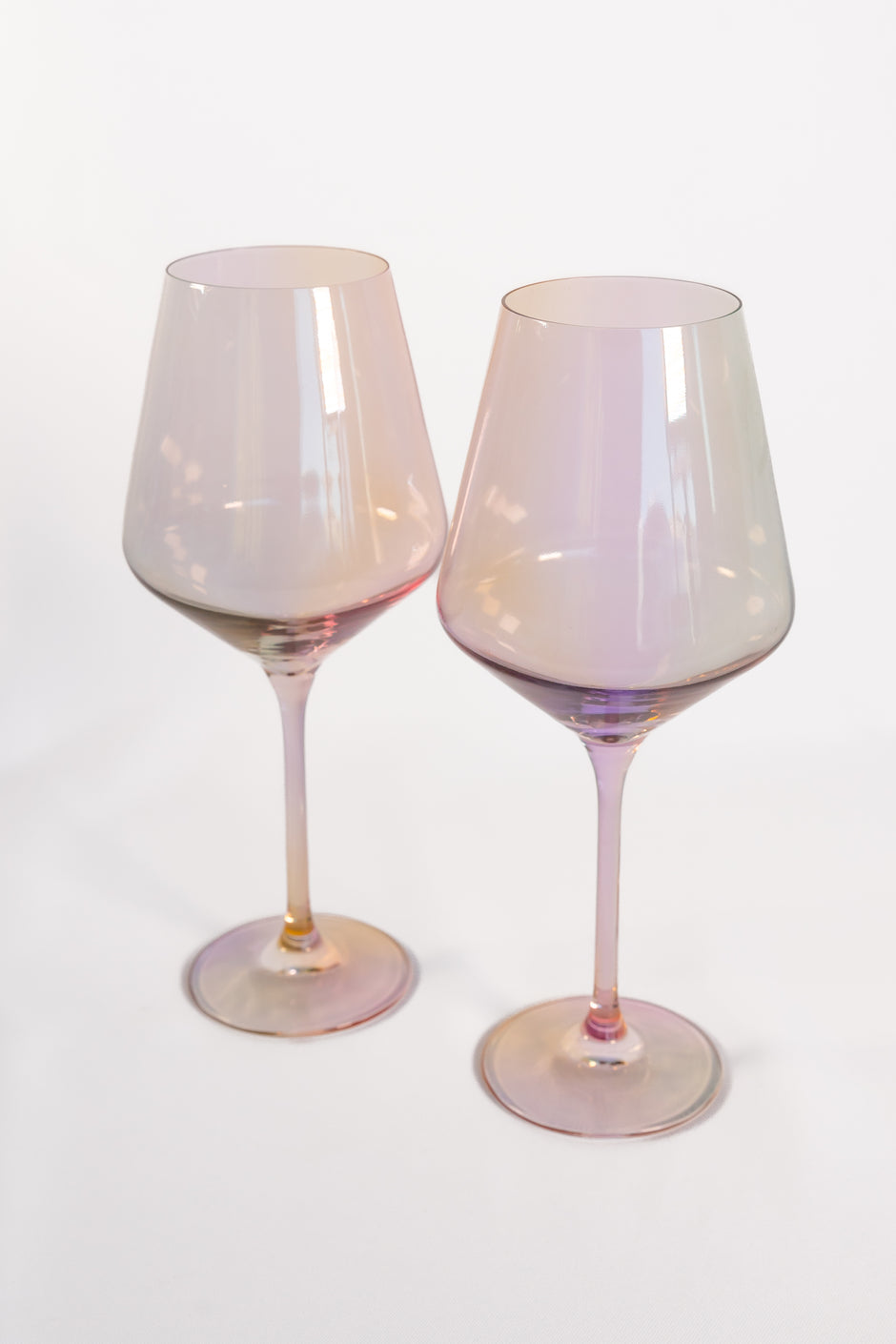 Iridescent Collection Estelle Colored Glass