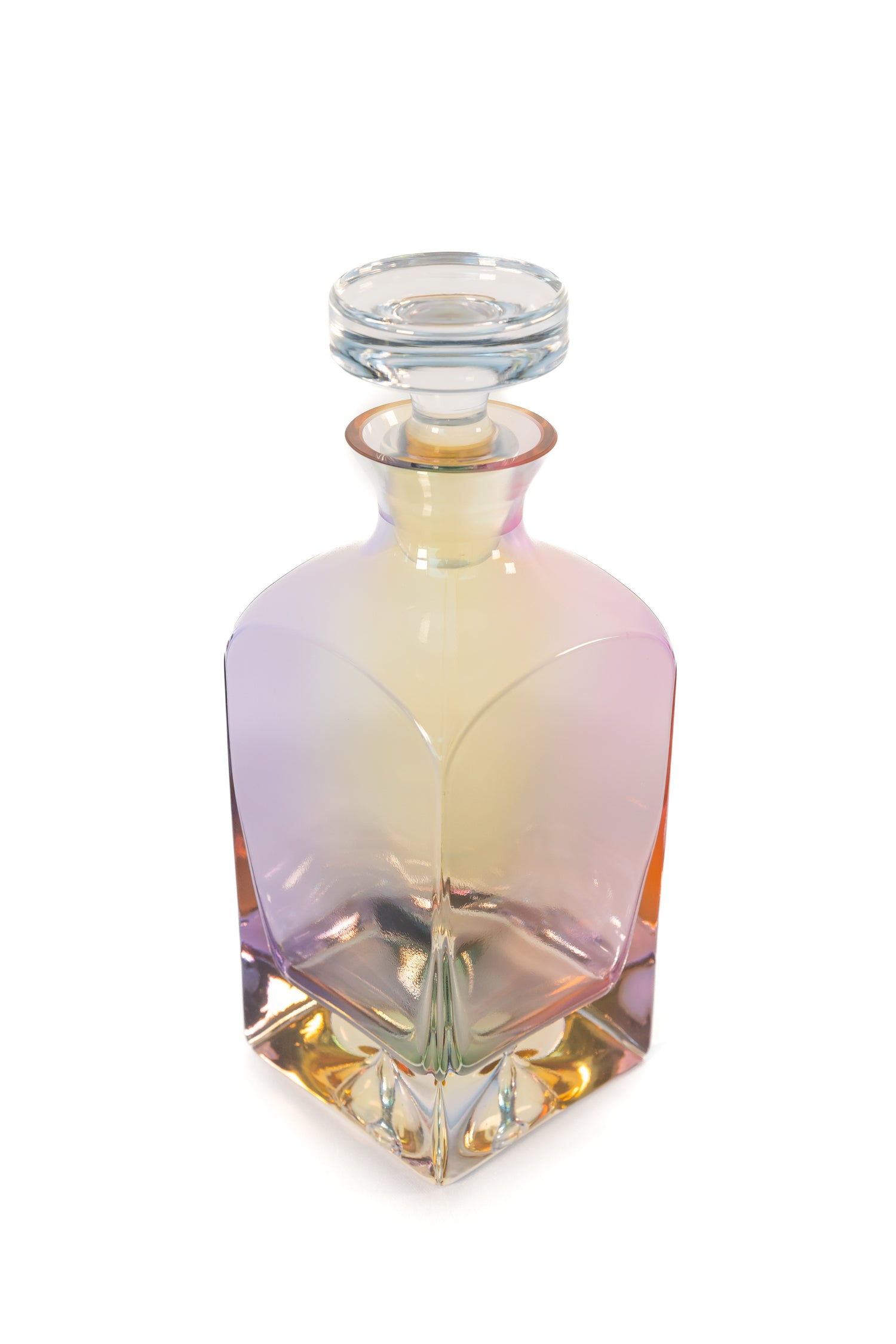 Estelle Colored Decanter - Heritage {Iridescent}