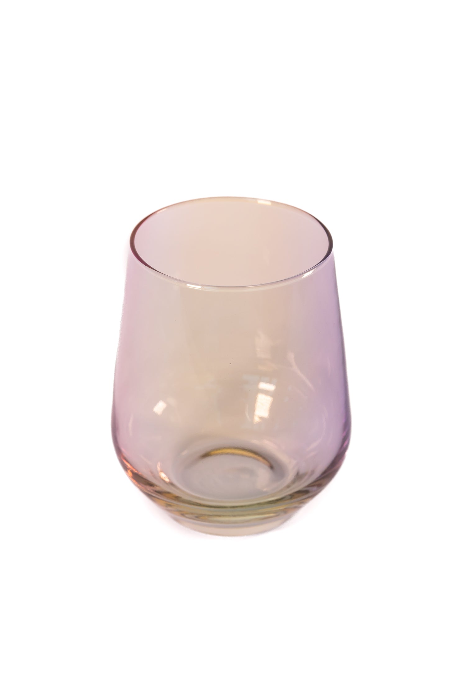 Estelle Colored Wine Stemless Glasses - Set of 6 {Red}