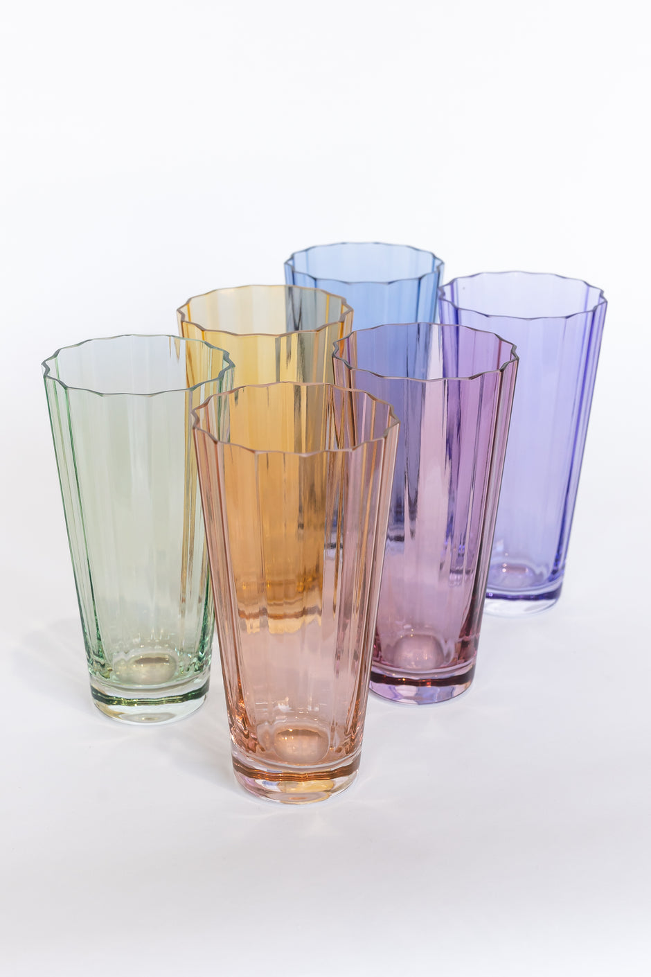 Sunday Collection Estelle Colored Glass