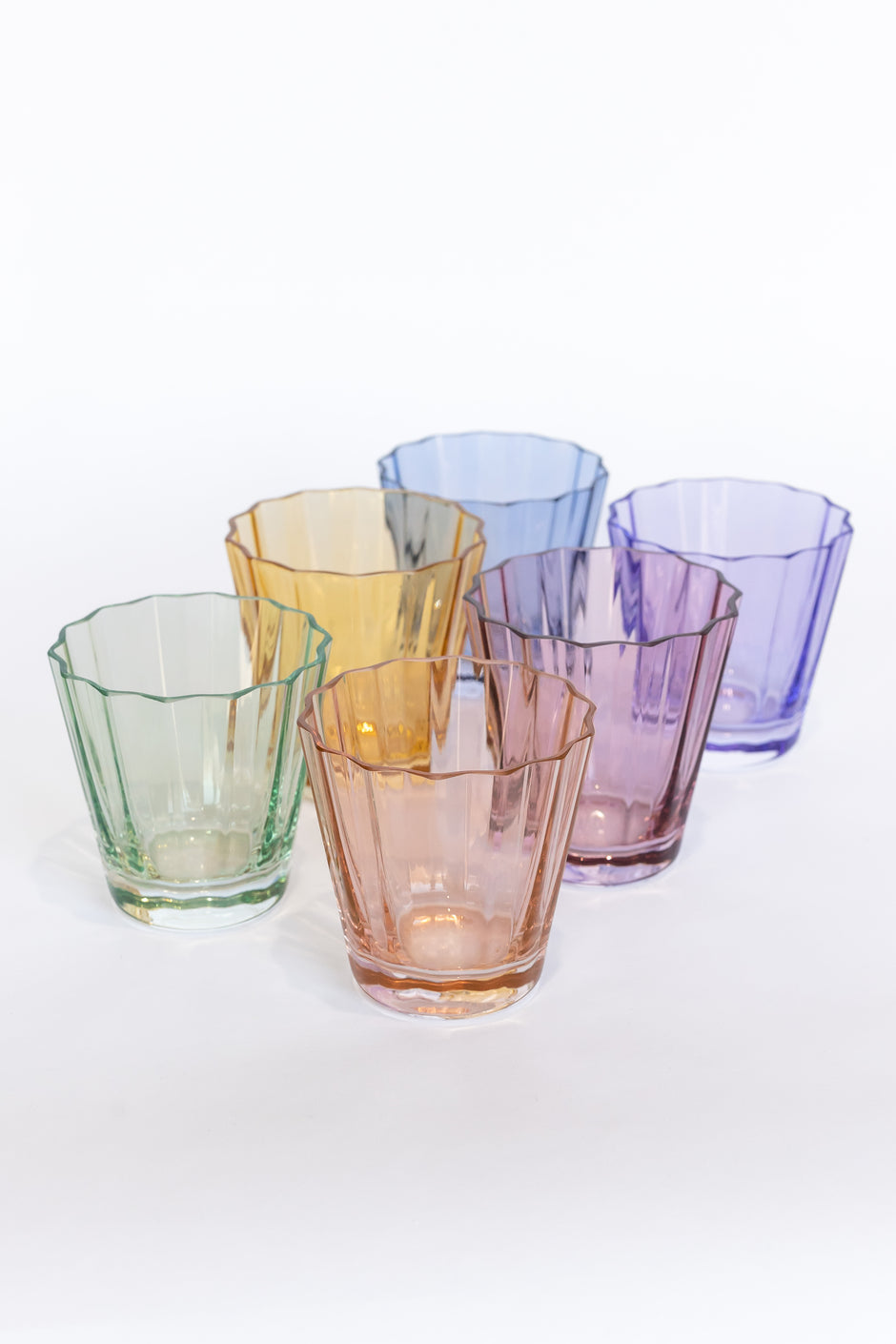 Sunday Collection Estelle Colored Glass