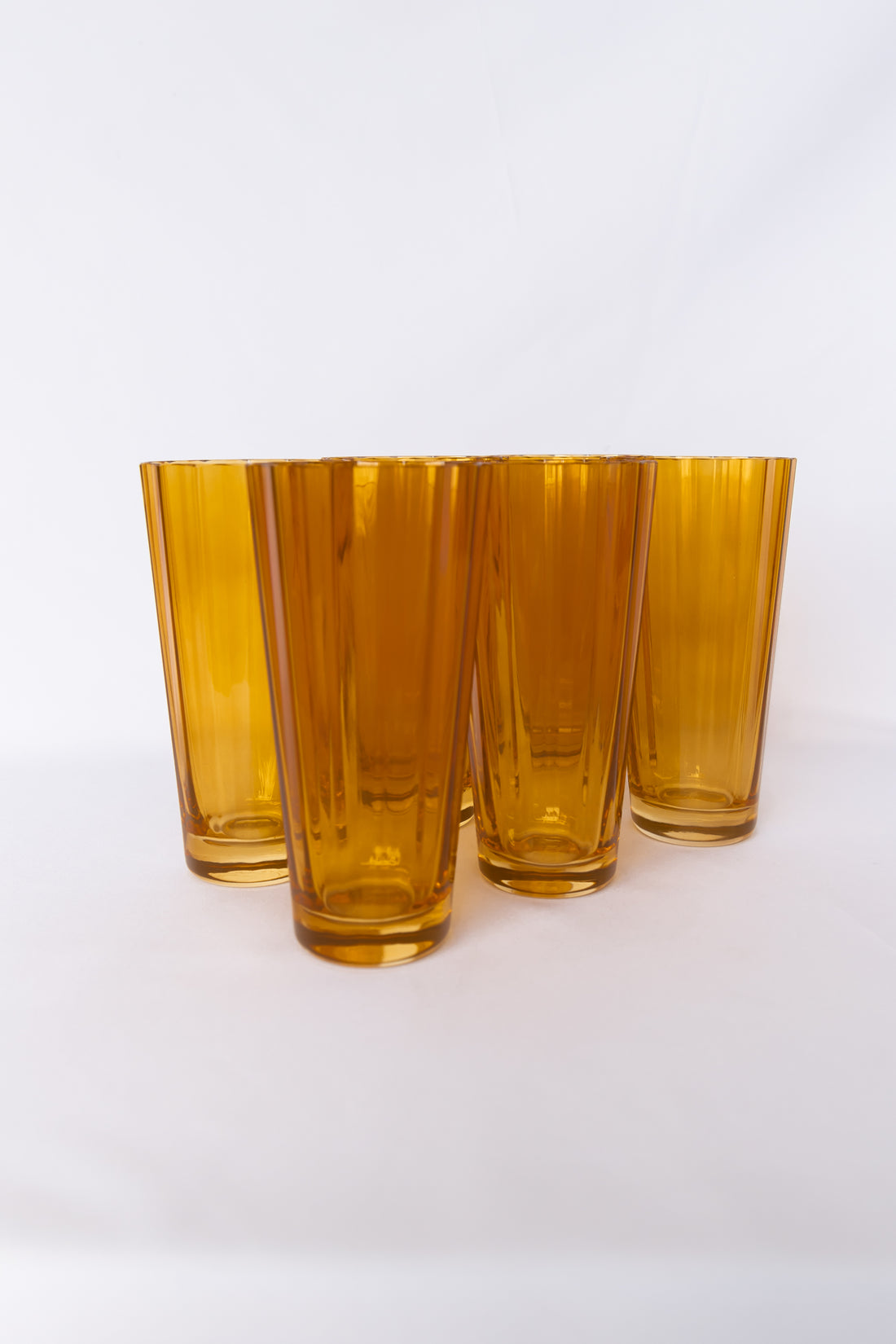 Estelle Colored Sunday High Balls - Set of 6 {Butterscotch}