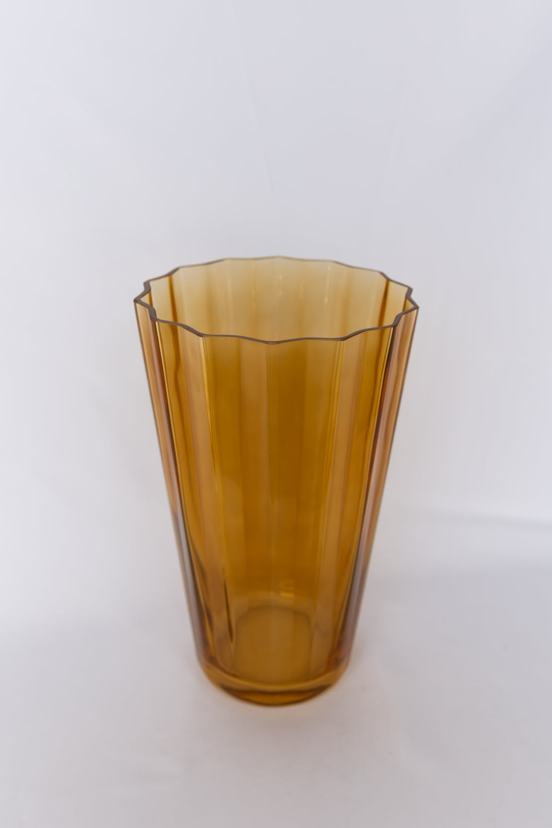 Estelle Colored Sunday Vase - {Butterscotch}
