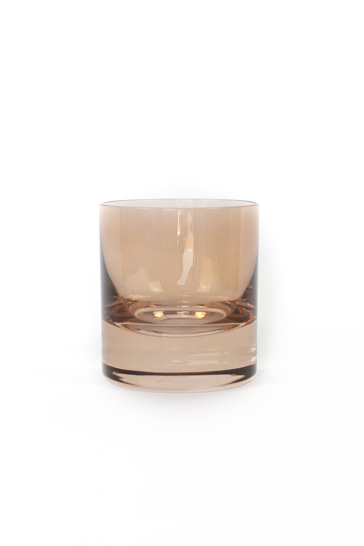 Estelle Colored Rocks Glass - Set of 6 {Mocha Mousse (Our Amber Smoke ...