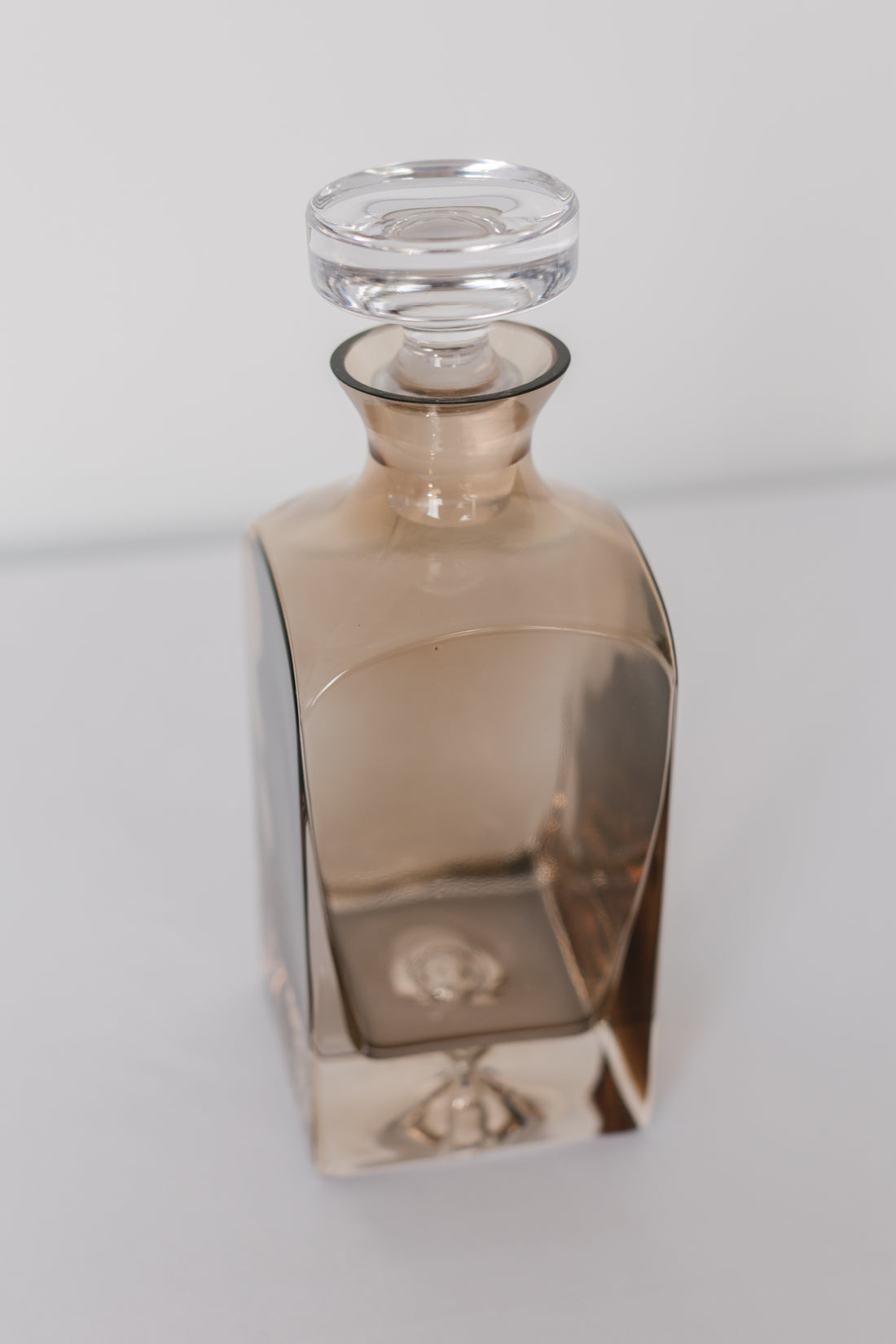 Estelle Colored Decanter- Heritage {Mocha Mousse (Our Amber Smoke)}