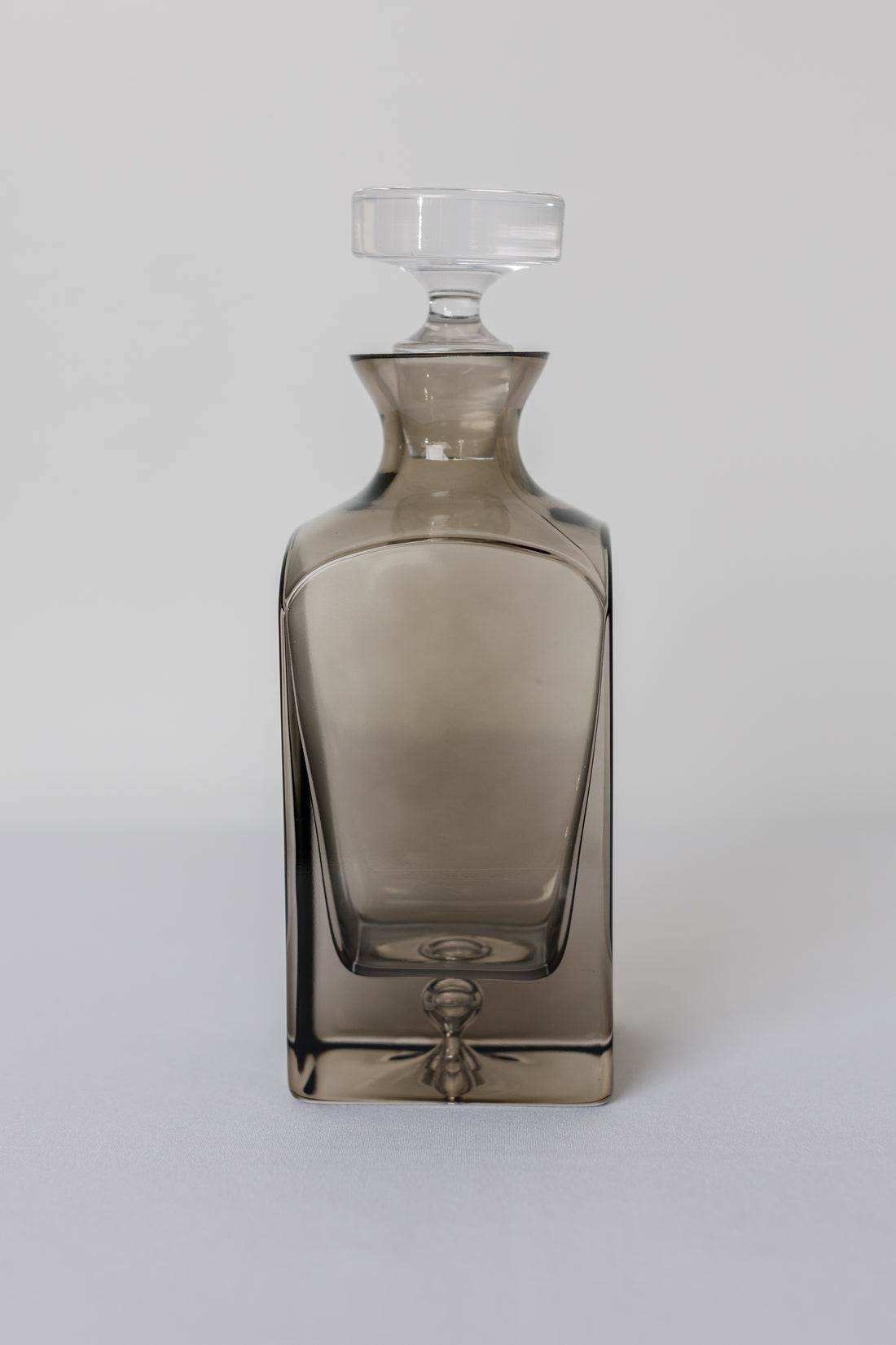 Estelle Colored Decanter- Heritage {Gray Smoke}