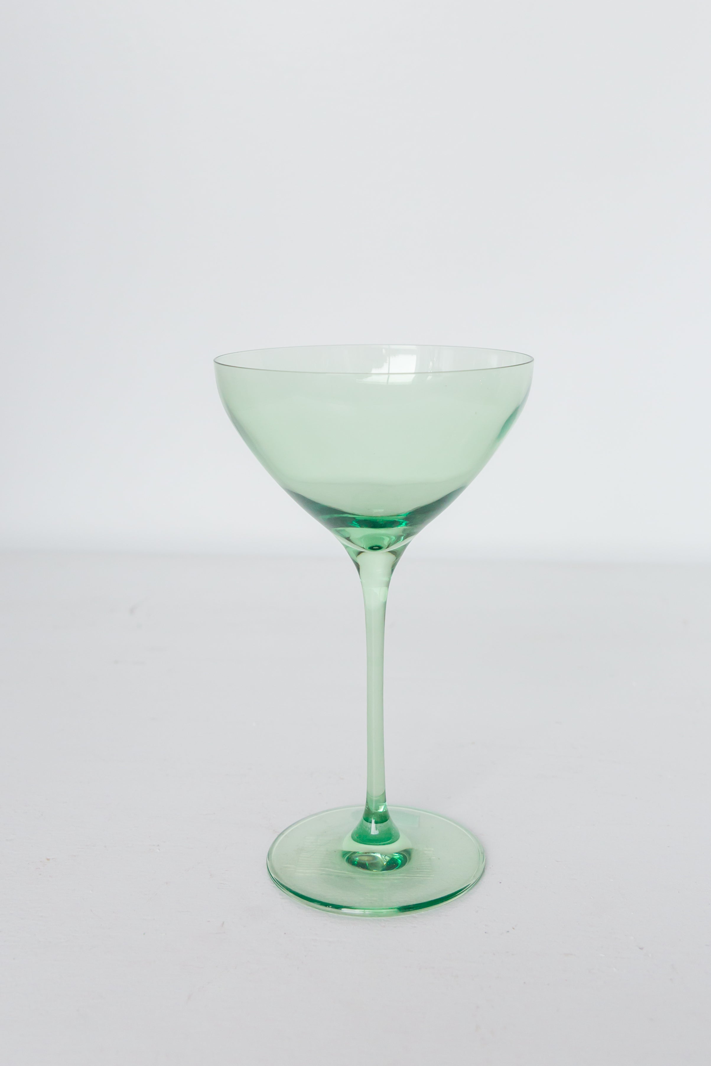 Estelle Colored Martini Set Of 6 {custom Set} Estelle Colored Glass